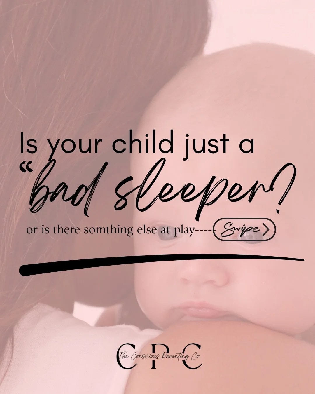 Have you wondered if your child is just a &ldquo;bad sleeper&rdquo;? 

No they are just bad at it! 

Some babies sleep will come easier for and some find the flow more challenging and need more support around sleep to flow of sleep.

It is always bes