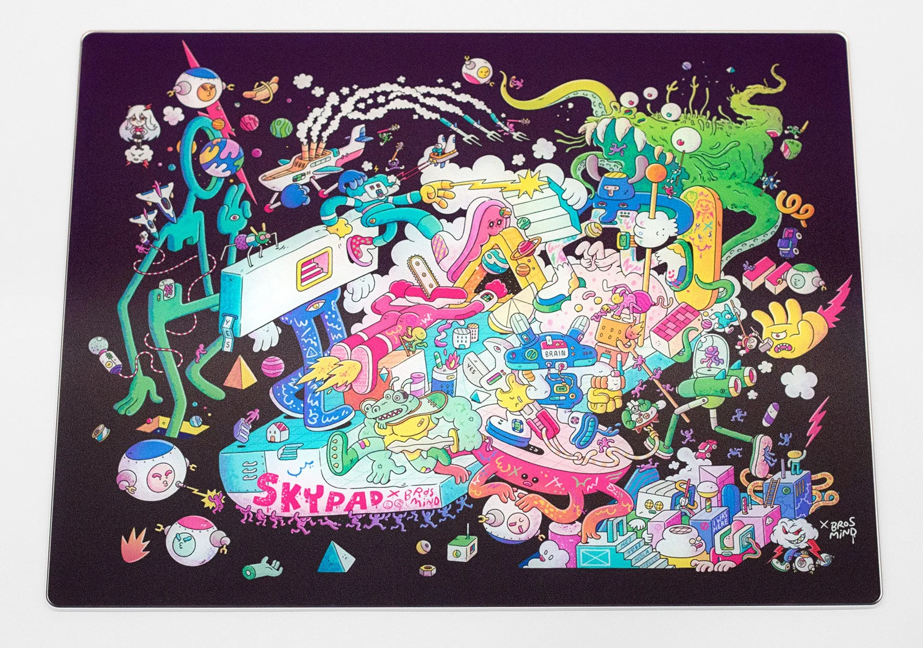 （新品）skypad×Brosmind コラボマウスパッド Skypad Mousepad — BROSMIND