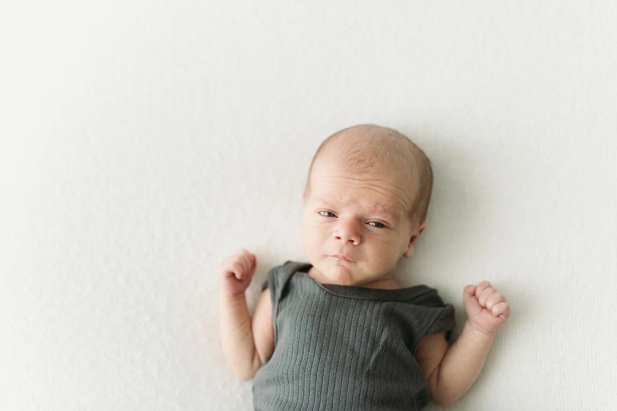   Rachael: I love this photo because he’s all wrinkly and brand new and looks like a little old man!  