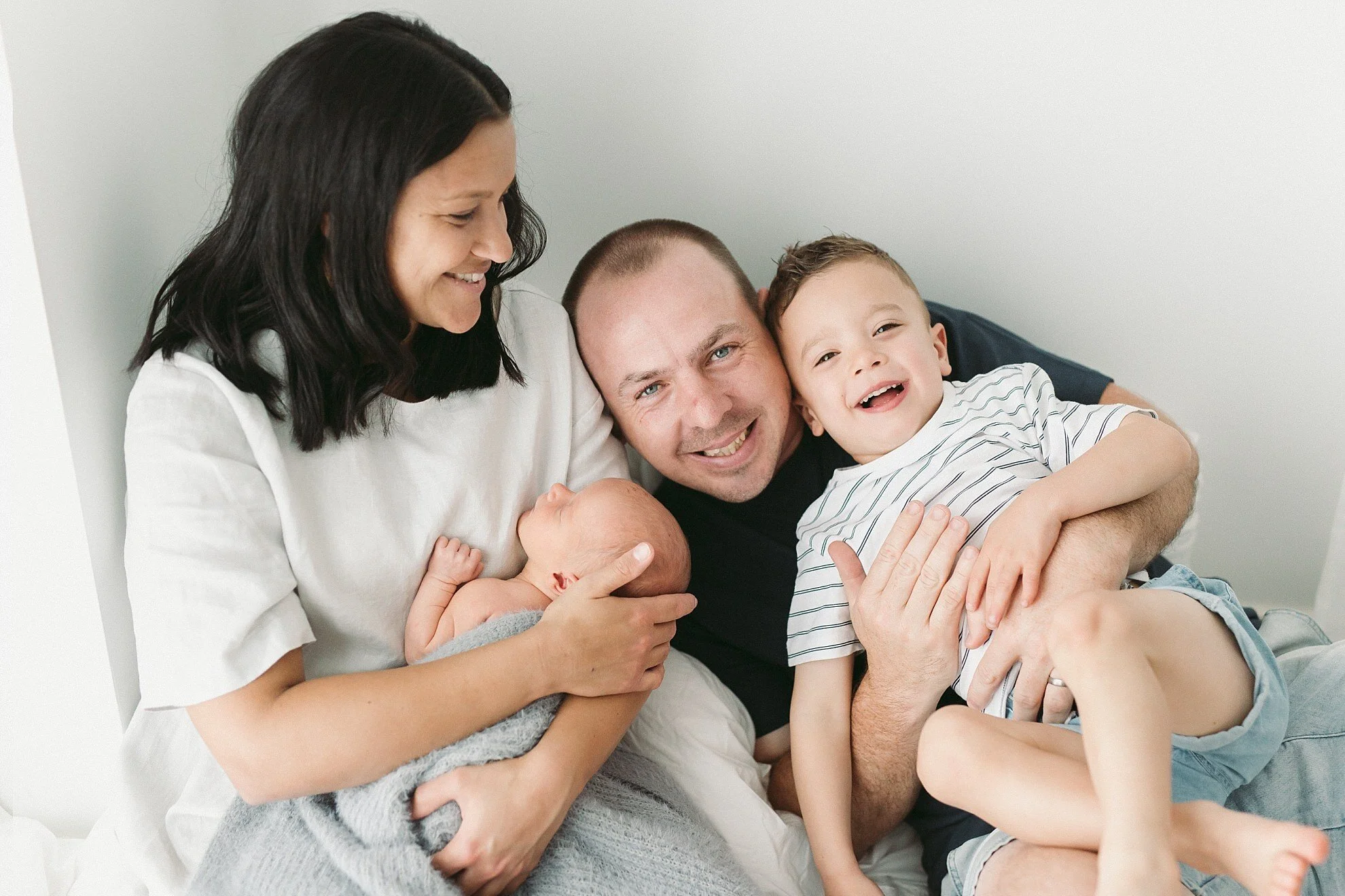   Rachael: I love this family photo, our chaotic family future that we are so looking forward to!  