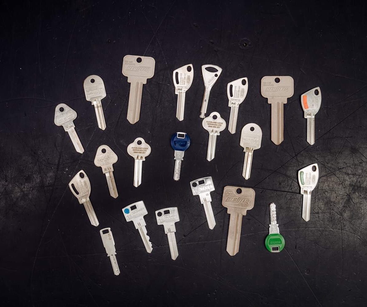 Keys!! All sorts of keys from a shoot with Auckland Locksmiths