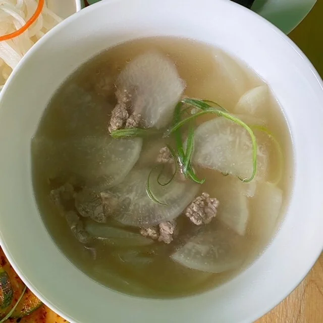 korean beef radish soup — layuja