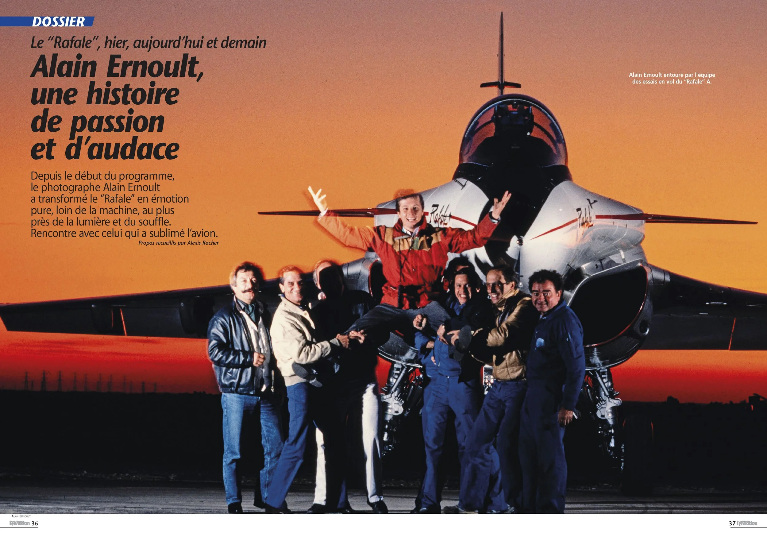 Interview - Rafale  passion et audace 