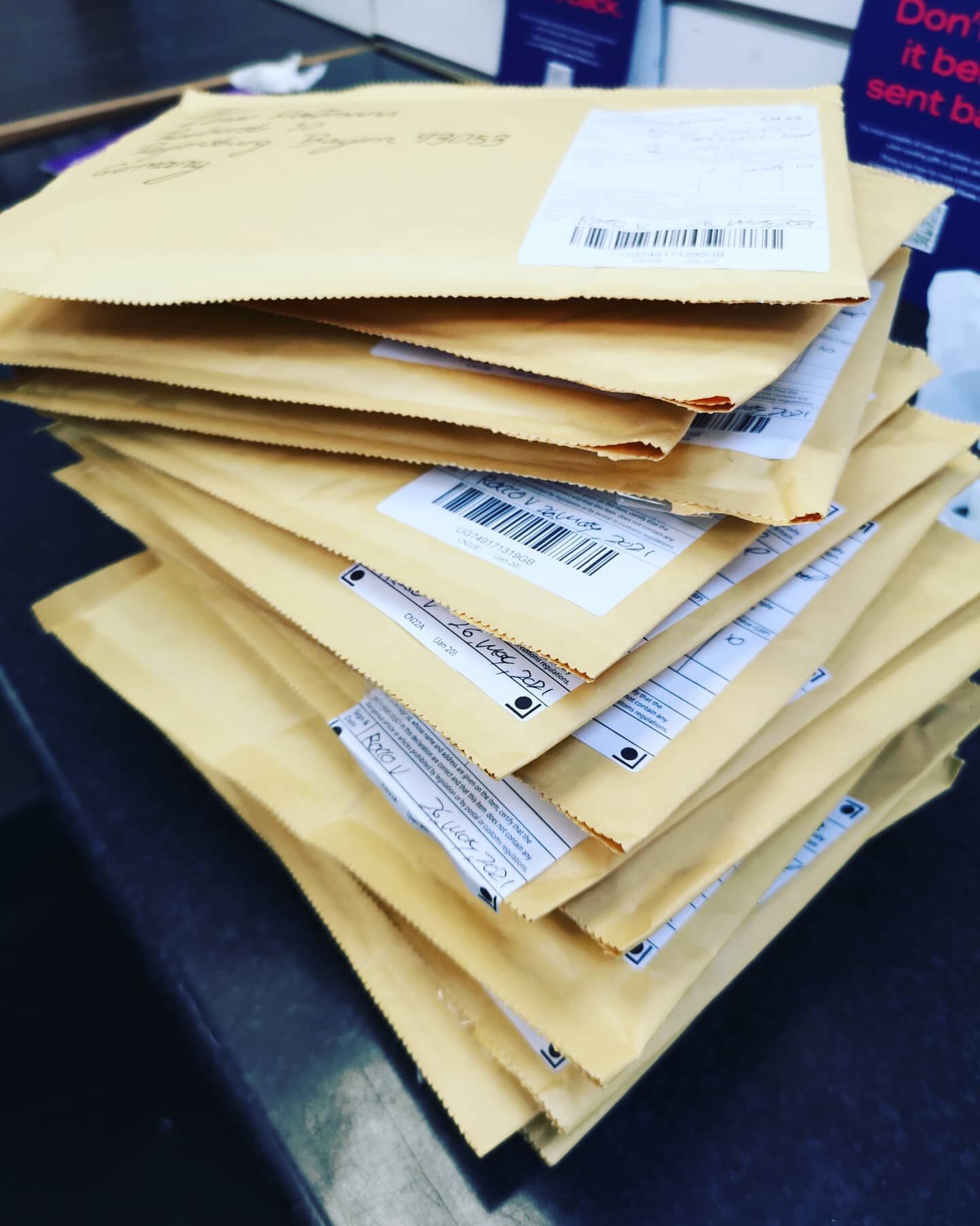 &quot;Next batch of Roxville CDs heading out around the world!
Thanks to everyone for their support so far - we really appreciate it. If you haven't got yours yet, get it here 😉&quot;

Roxvilleband.com