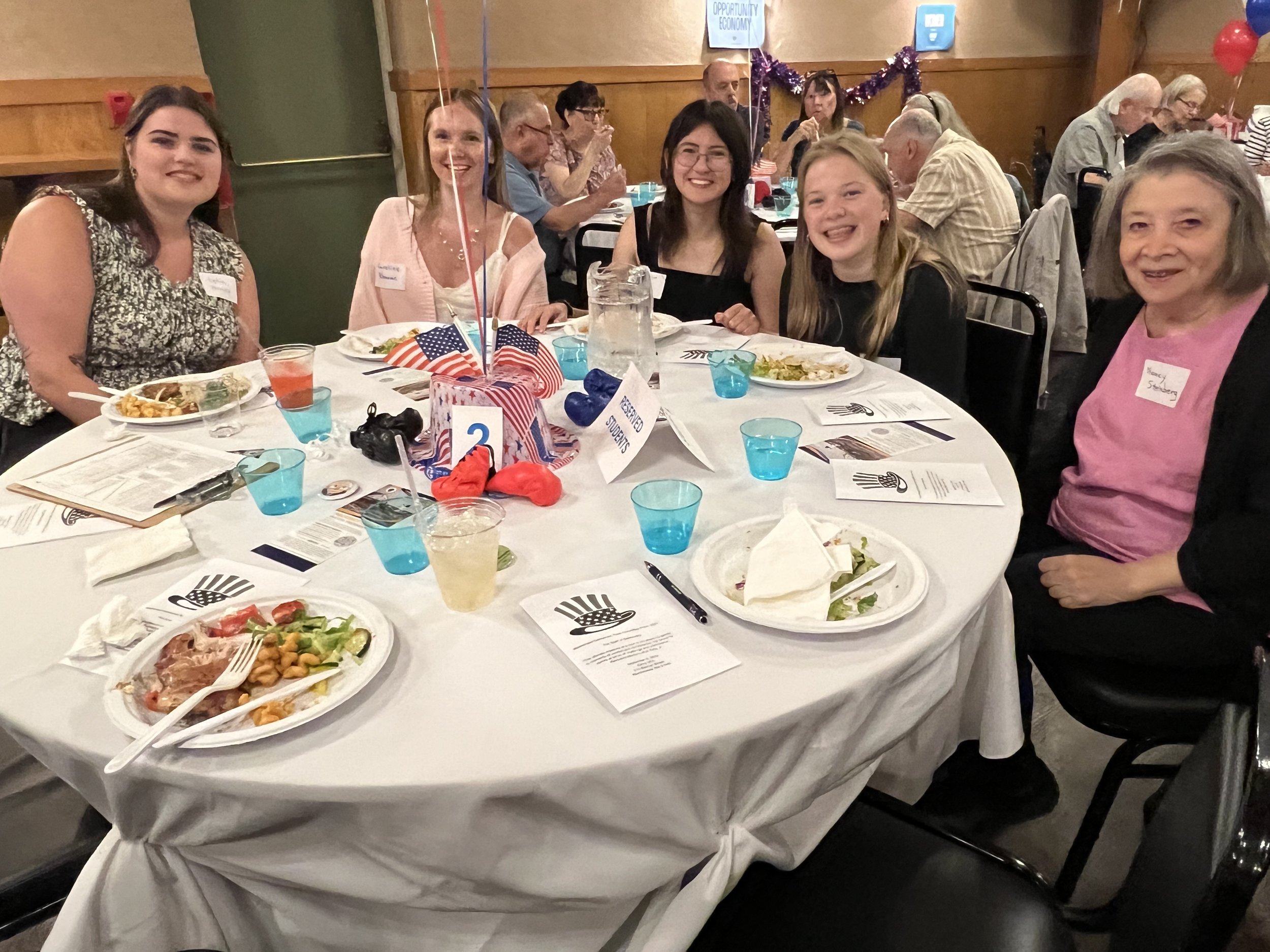 MDTC members and friends at the 2025 MDTC picnic. 