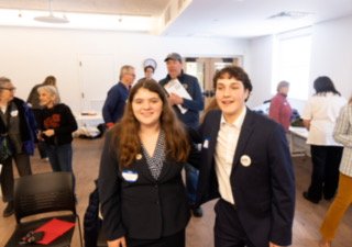 Delegates Greyson and Molly MDTC Caucus.JPEG