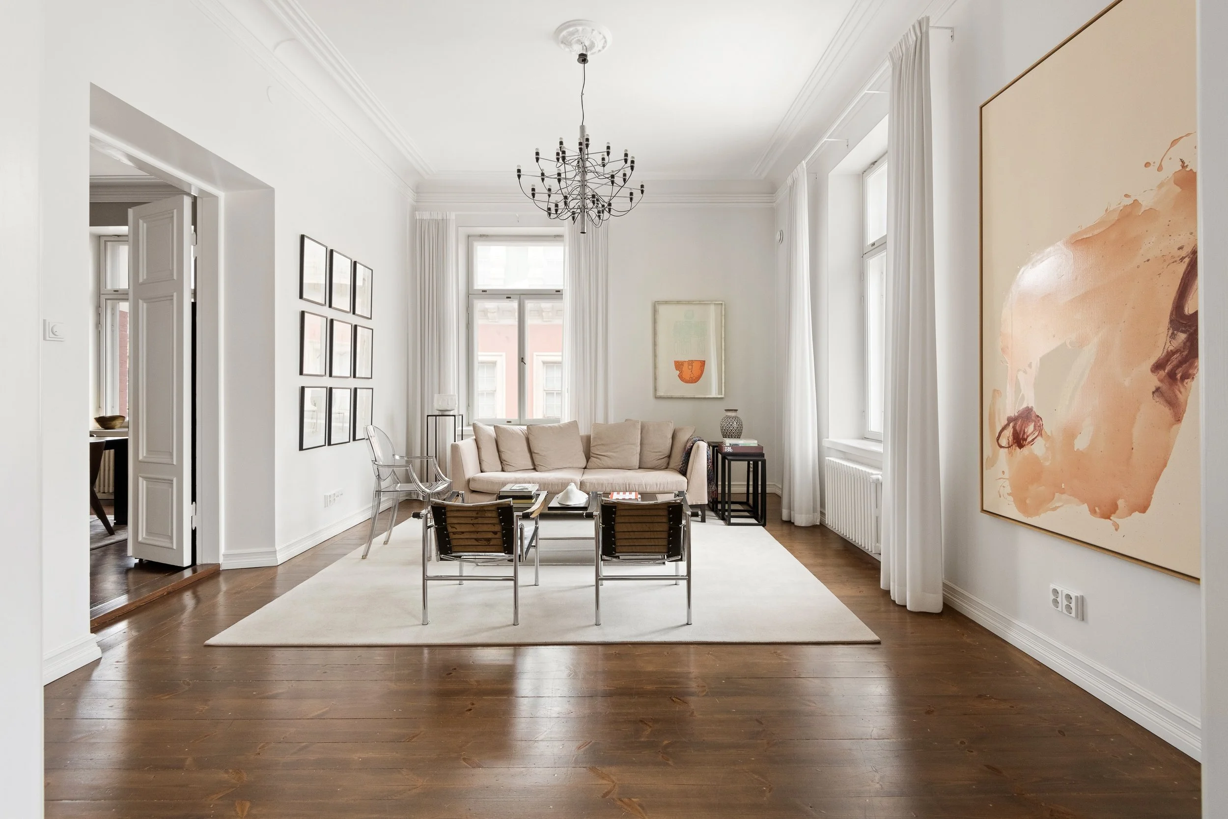 Merimiehenkatu 6, Punavuori, Helsinki - Available immediately, 107,5 m2, 3450€/month