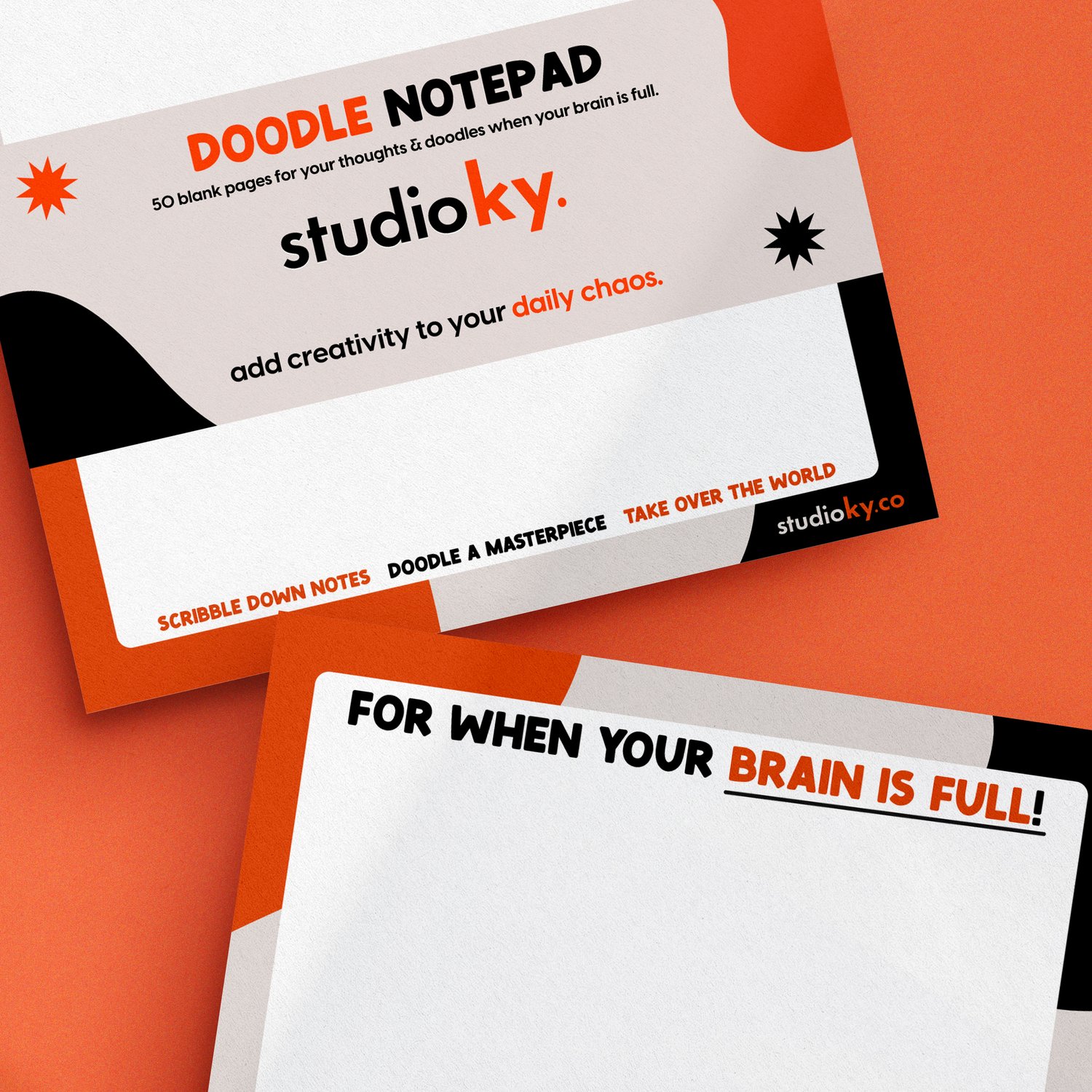 Doodle Pad: Chunky Name — a little card company