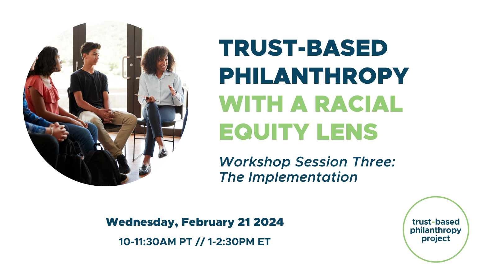 Trust-Based Philanthropy