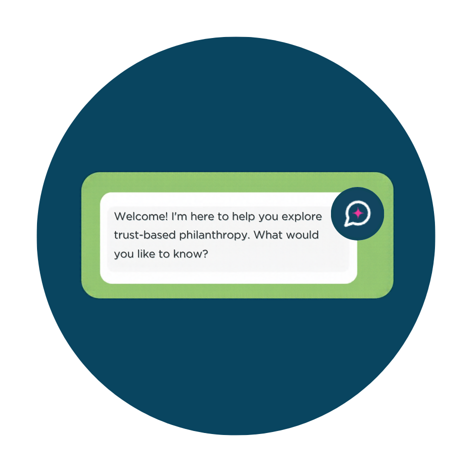 Trust-Based Philanthropy Project Launches AskTBP, an AI-Powered Tool to Help Funders Put Trust Into Practice