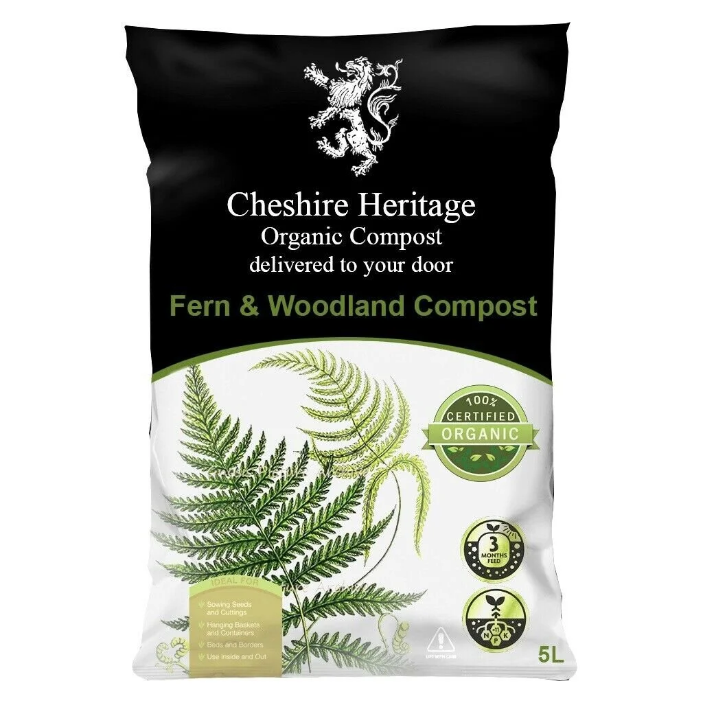Fern & Woodland compost organic 5L bag (peat free) — Plant House ...