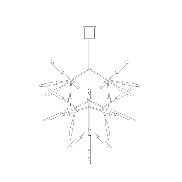 Sean Lavin Spur Chandeliers