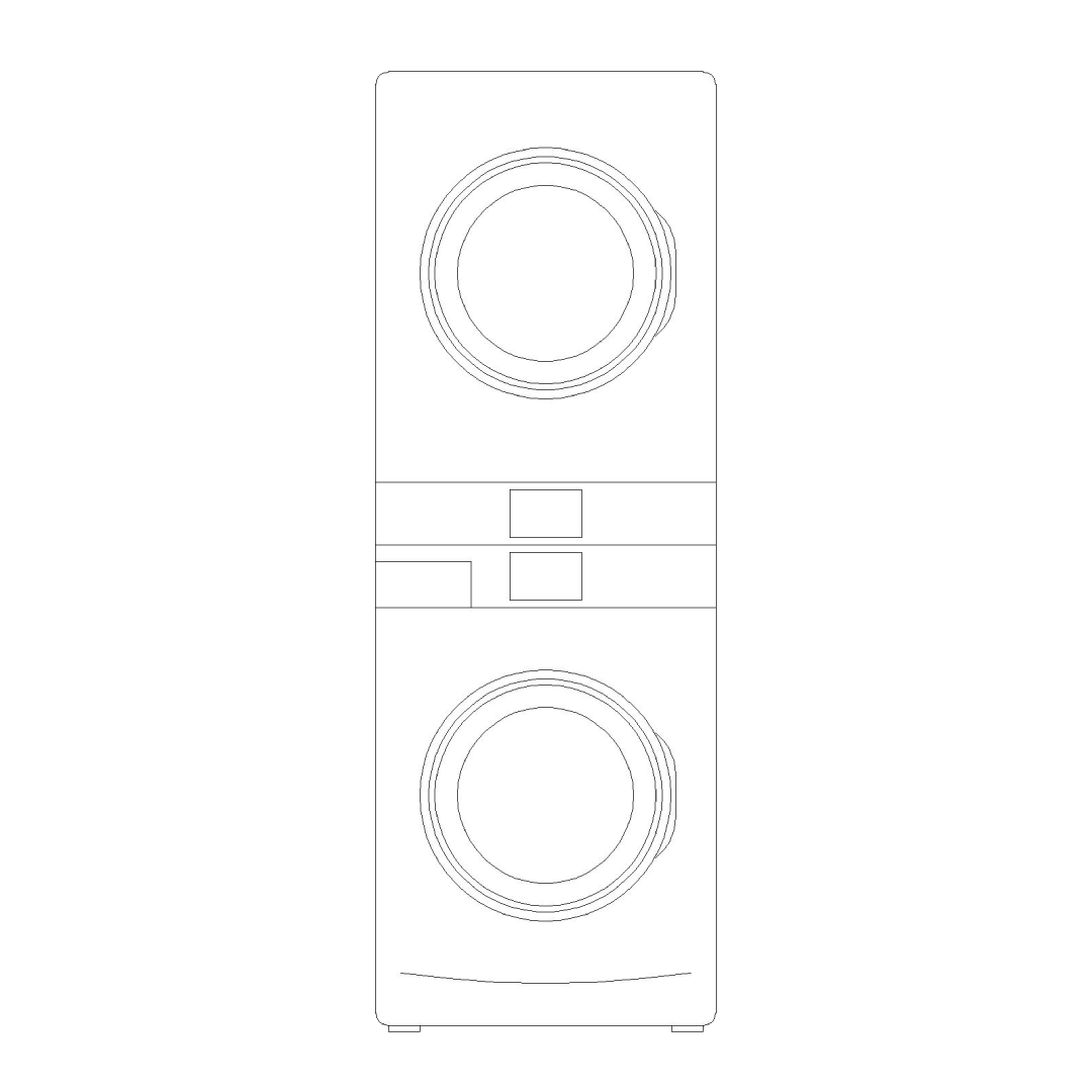 Electrolux 600 Series Laundry Tower