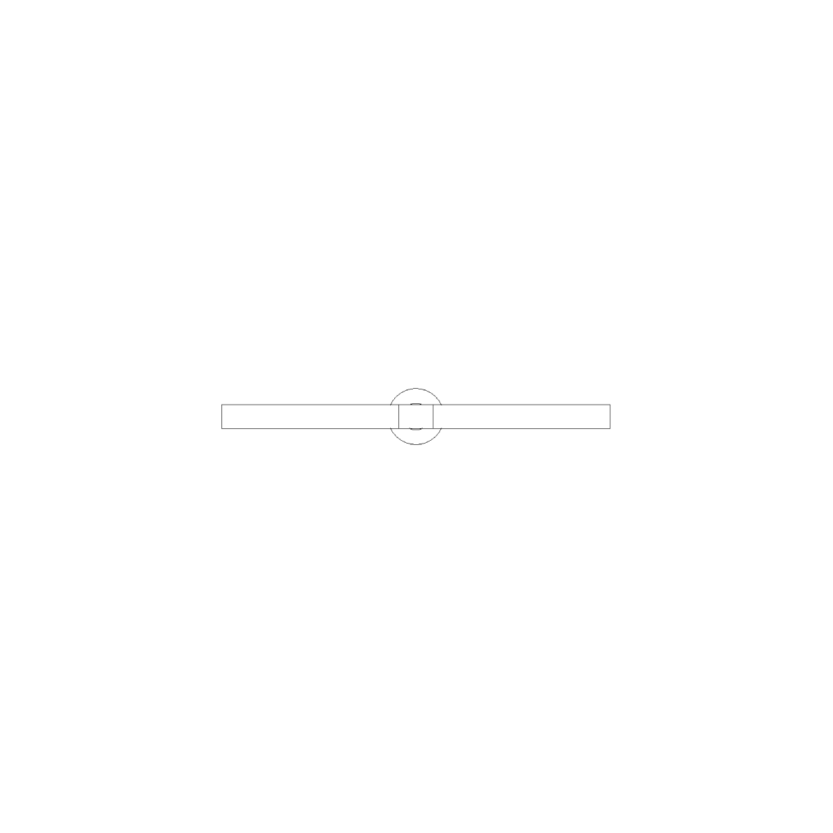 Kohler_Components_Double Towel Arm-FRONT.png