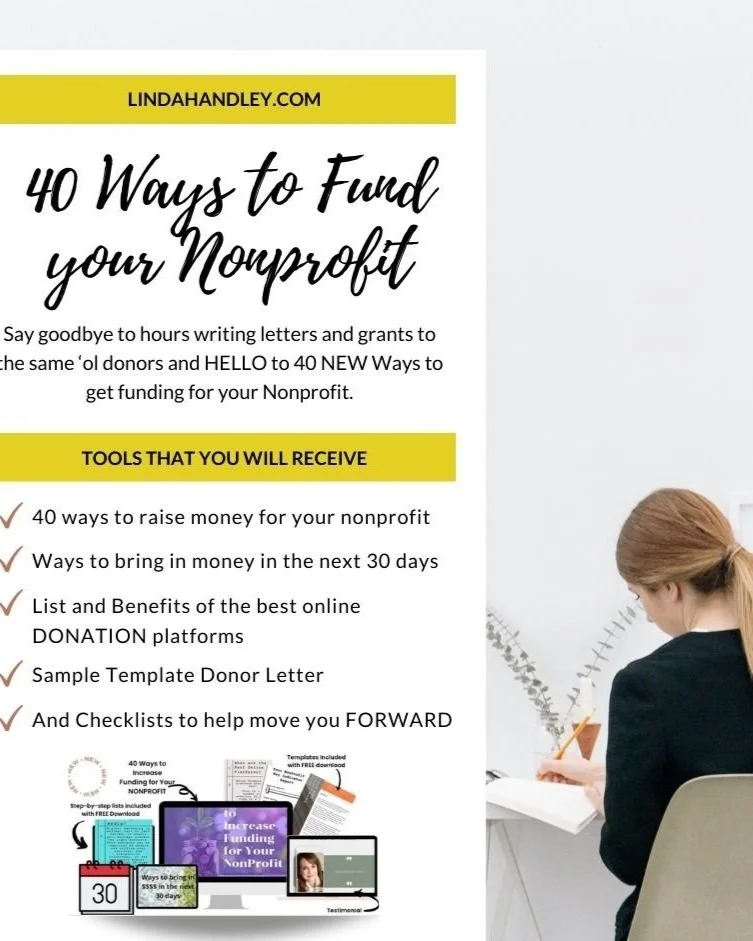 40 Ways to Fund Your Nonprofit Product