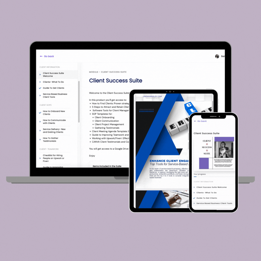 Client Success Suite | Templates & Systems to Attract & Retain Clients ...