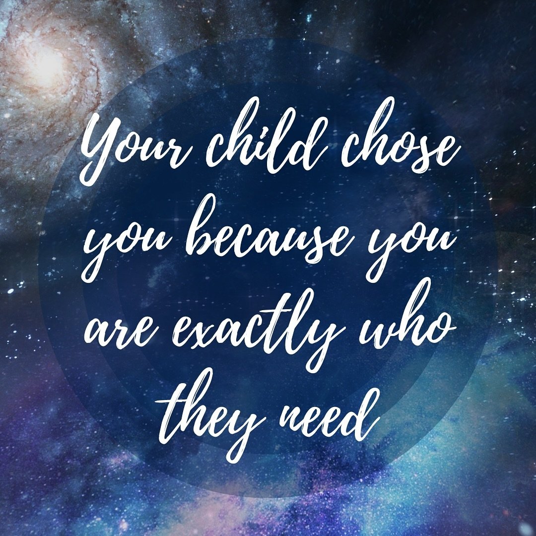 Your child chose you because you&rsquo;re exactly who they need. 

If you&rsquo;re following my content and are open to the transformative journey of mothering your neurodivergent children it&rsquo;s because you inherently know that mothering in the 