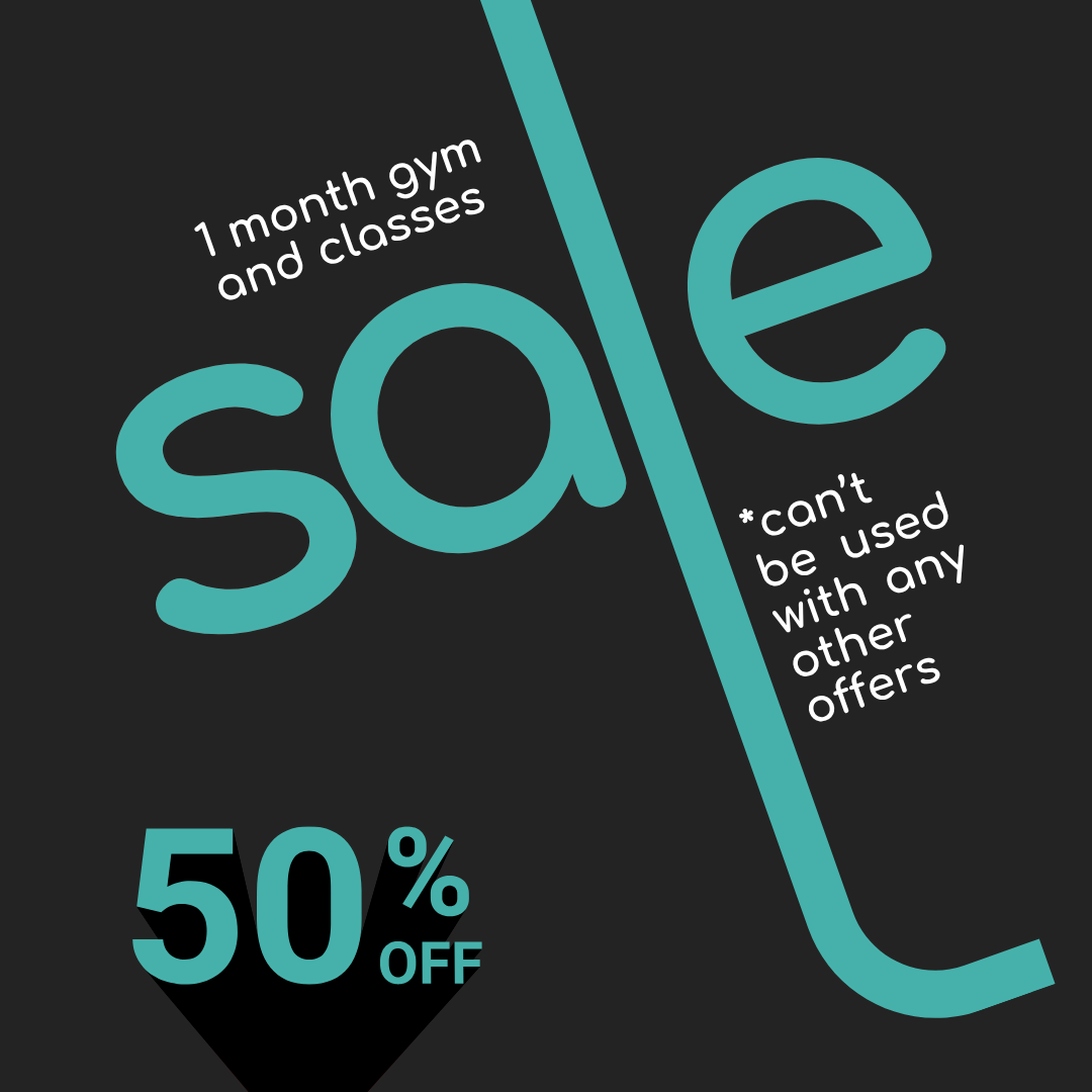 Half price gym membership