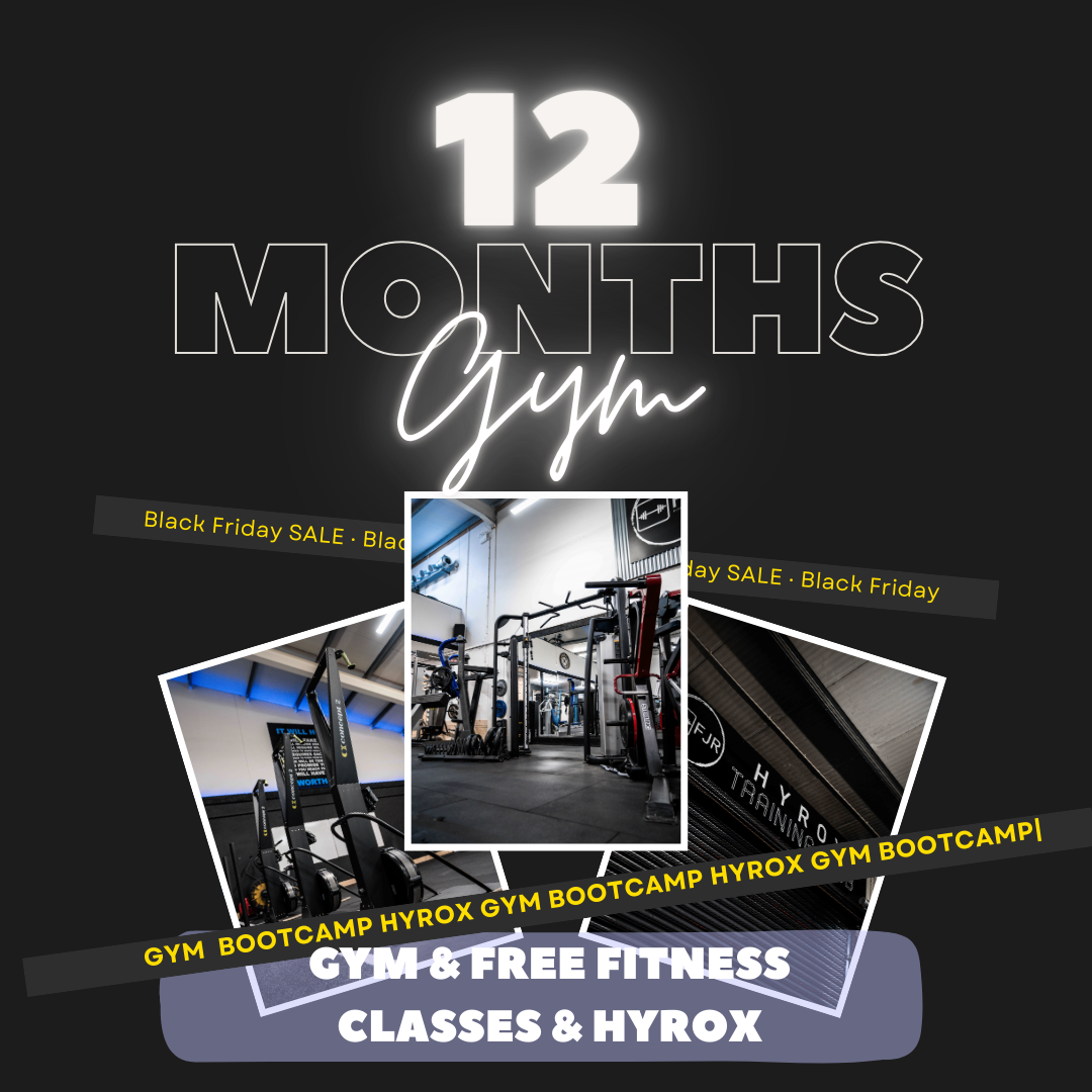 12 MONTHS GYM AND FREE FITNESS CLASSES