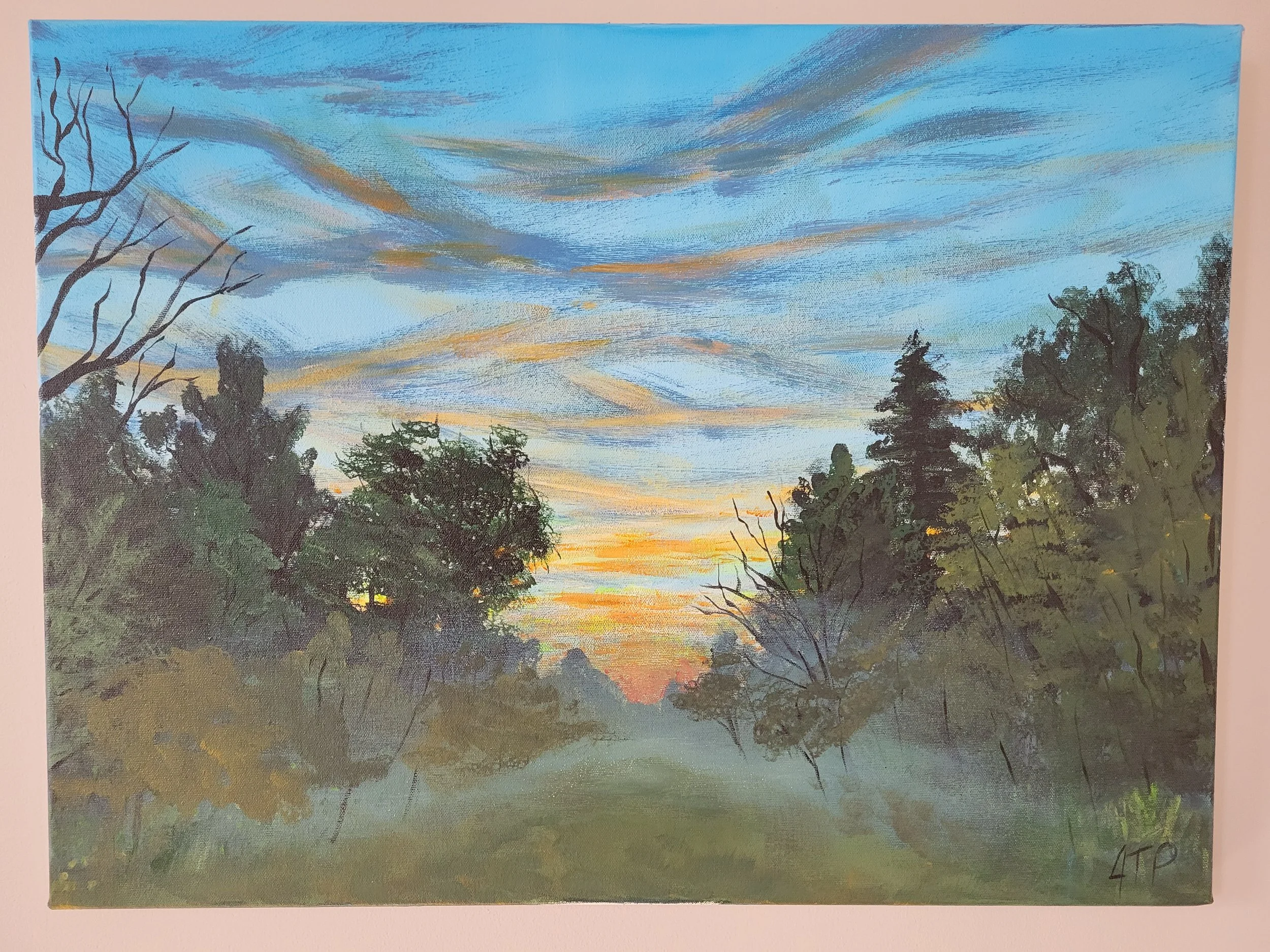 Sunrise Solitude 18x24