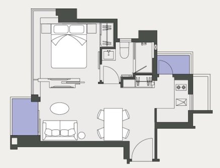 The Staunton Flat A Floor Plan