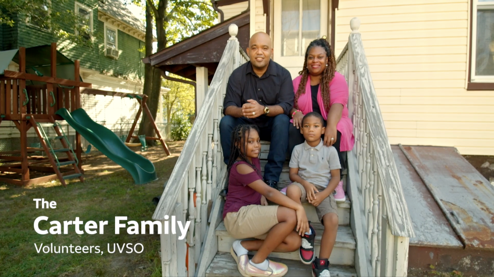 Wells Fargo Food Bank Program "Hope & Courage" featuring The Carter Family