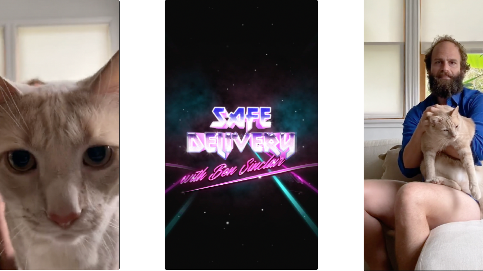 "Safe Delivery" a PSA with High Maintenance's Ben Sinclair sharing tips on how to stay safe with delivery workers during the COVID-19 pandemic. 