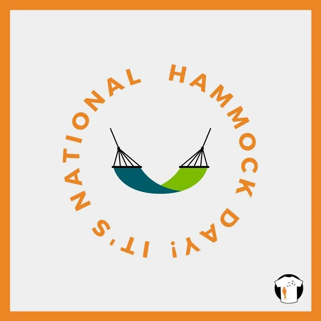 Happy #NationalHammockDay! Yup, it's a thing. It happens every year to commemorate the universal symbol for relaxation. So go ahead and put your feet up! There's nothing like taking a nap in the great outdoors.