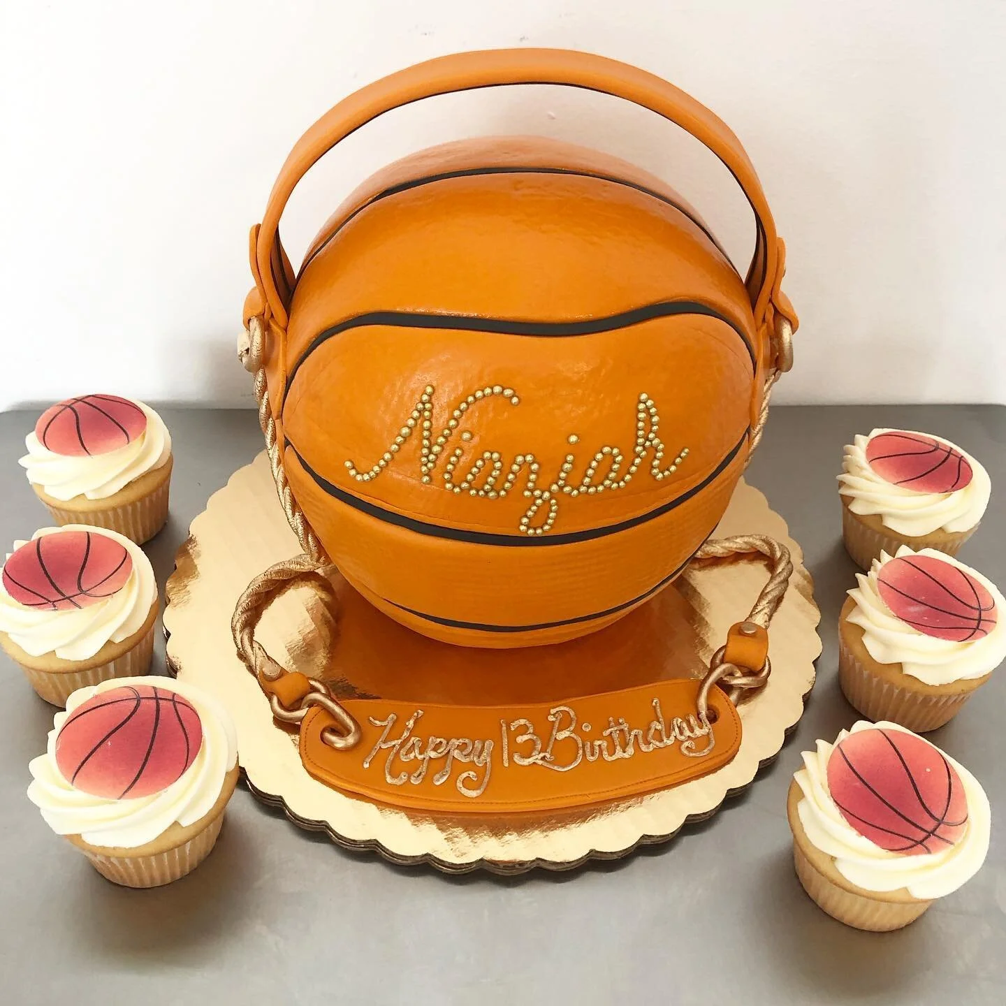 #basketball #purse #cake #sweetandshiny