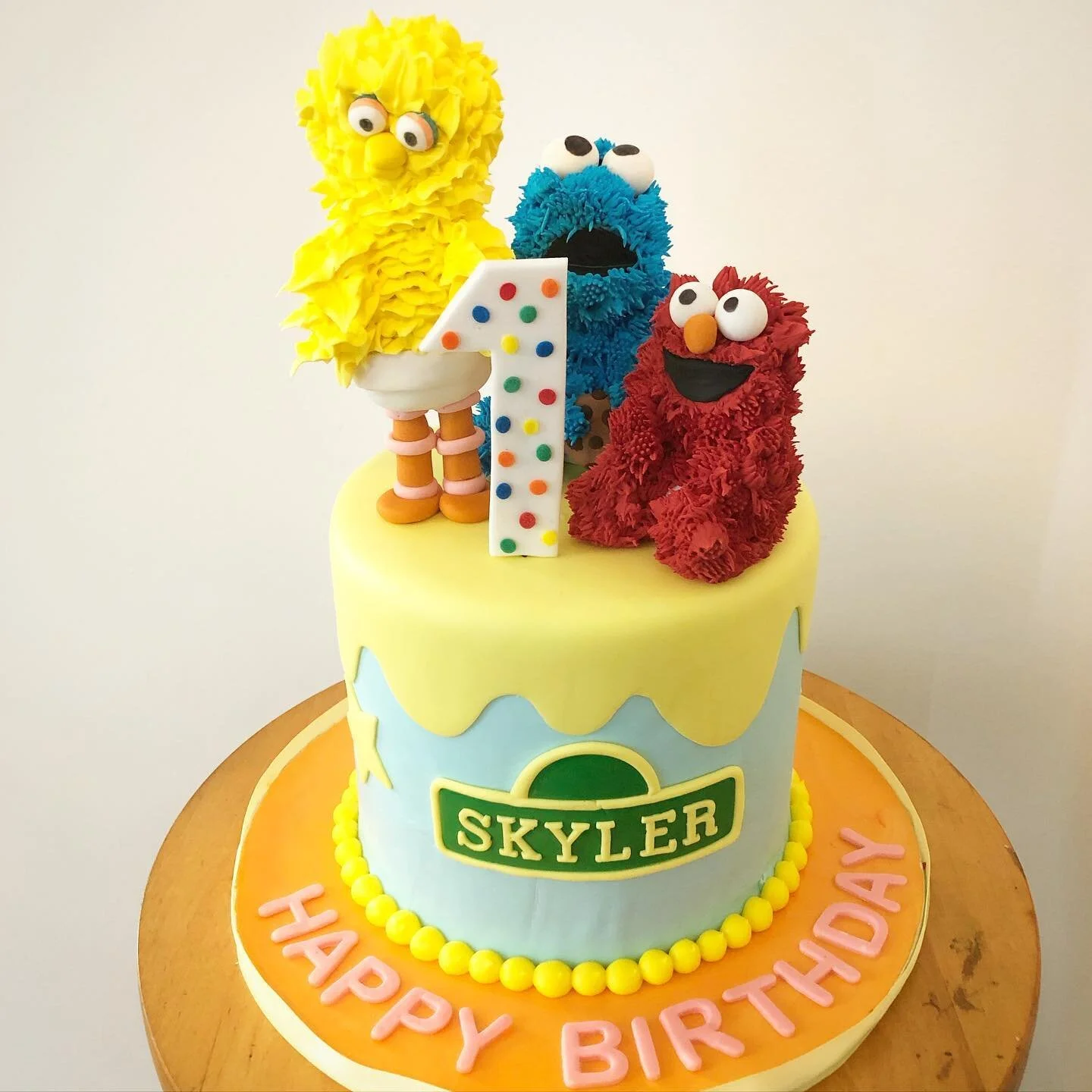 #firstbirthday #sesamestreet #sweetandshiny