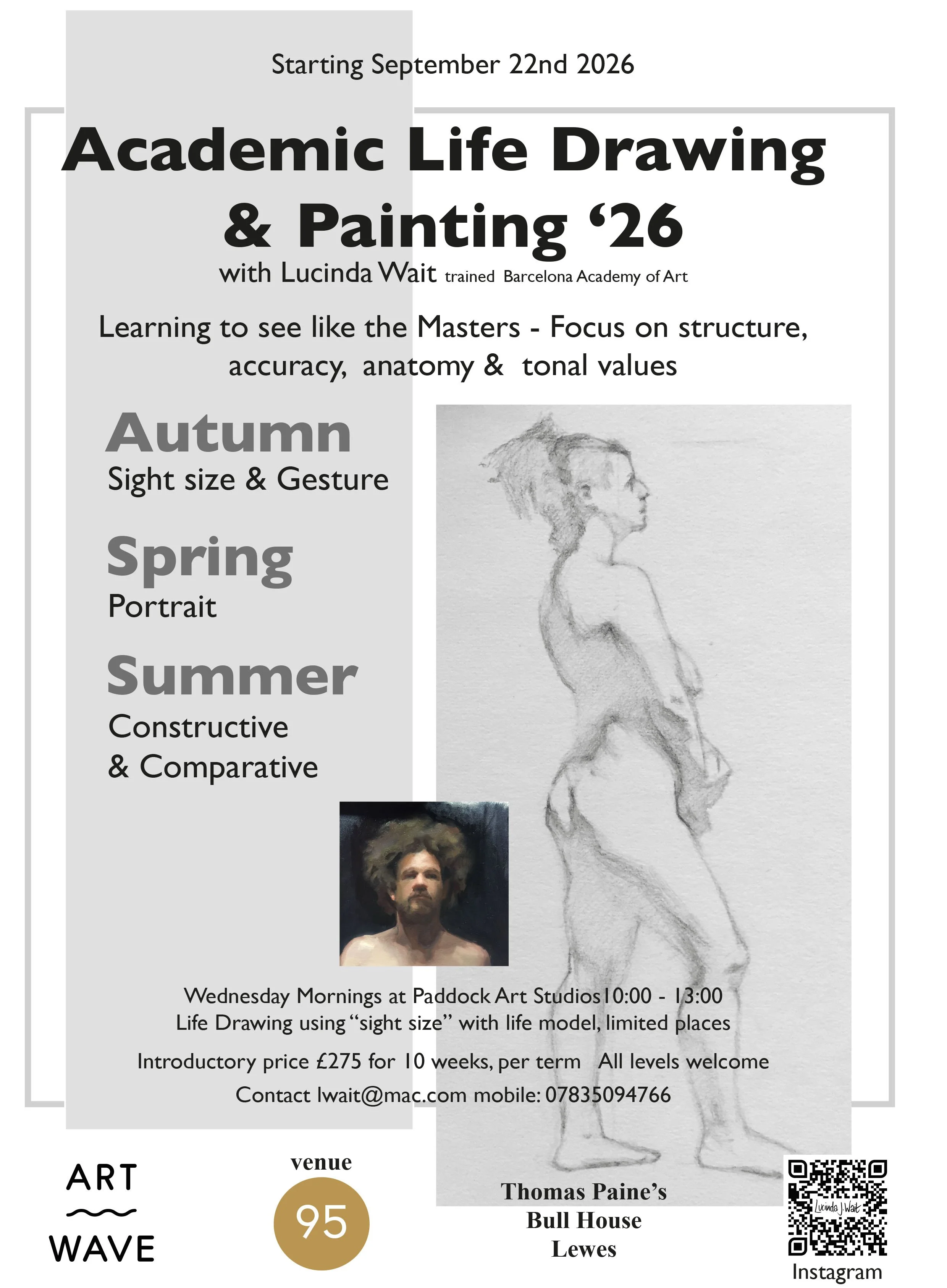 Academic Life Drawing Workshop