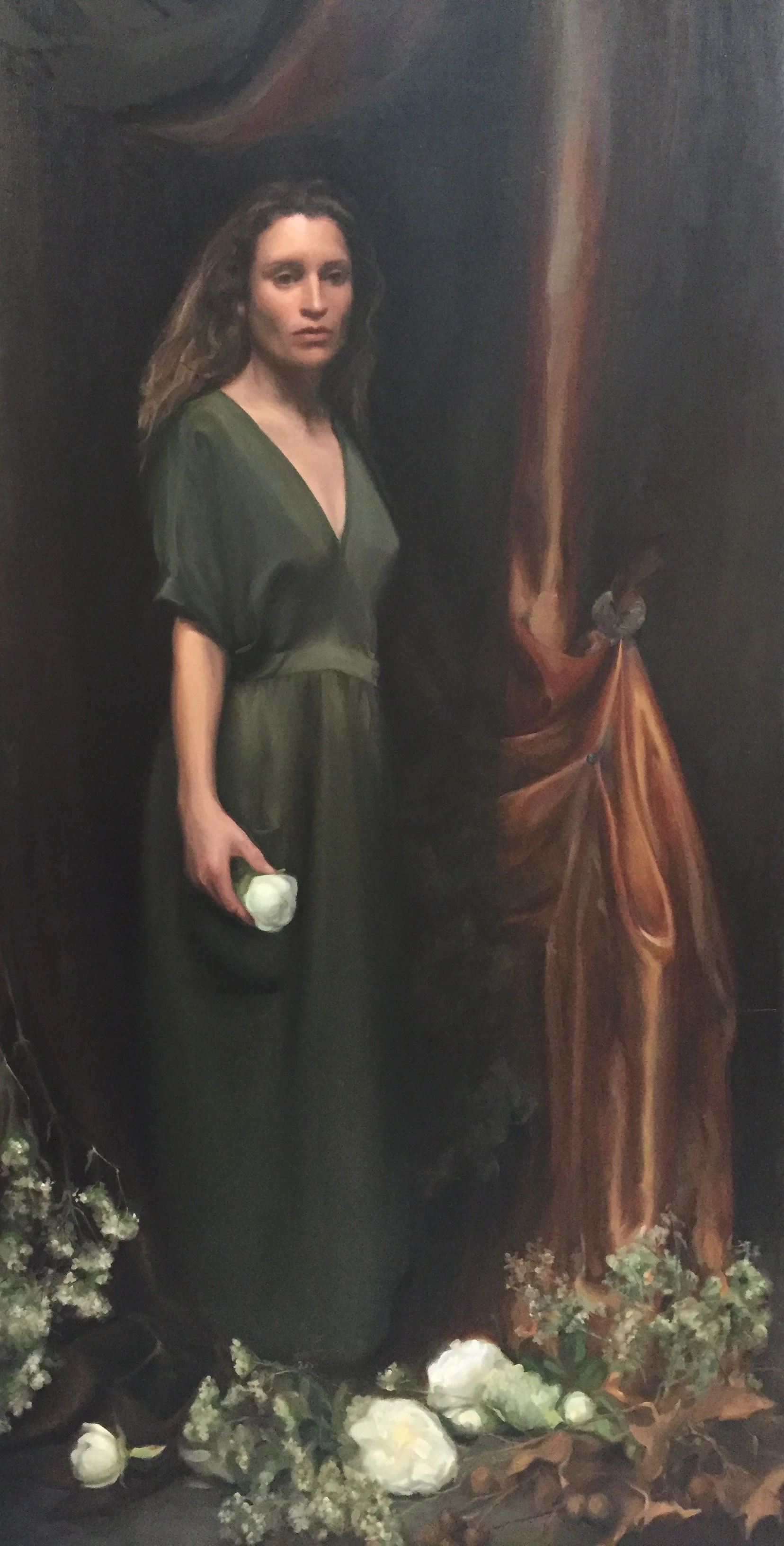 Marina Oil on canvas 2mx 1.2m 