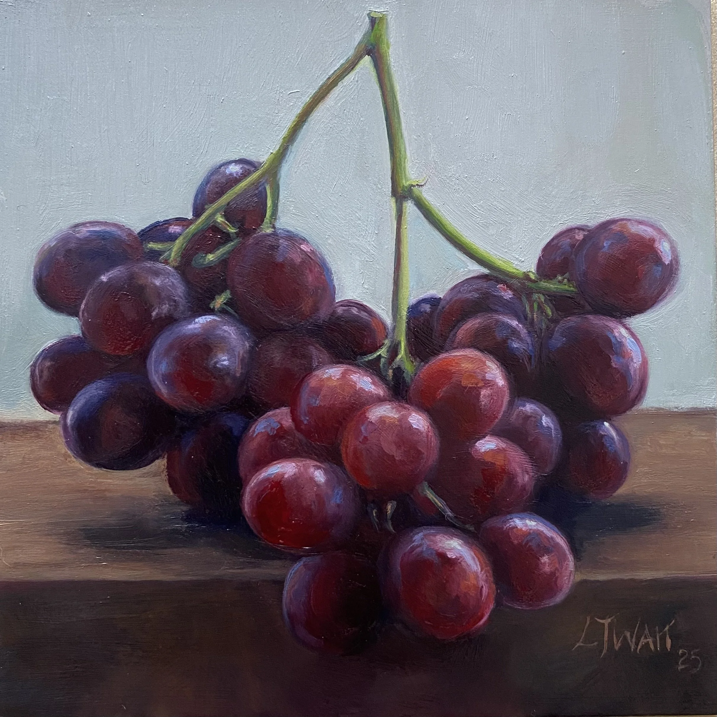 Red Grapes
2025
Oil on cradled panel
15x15cm