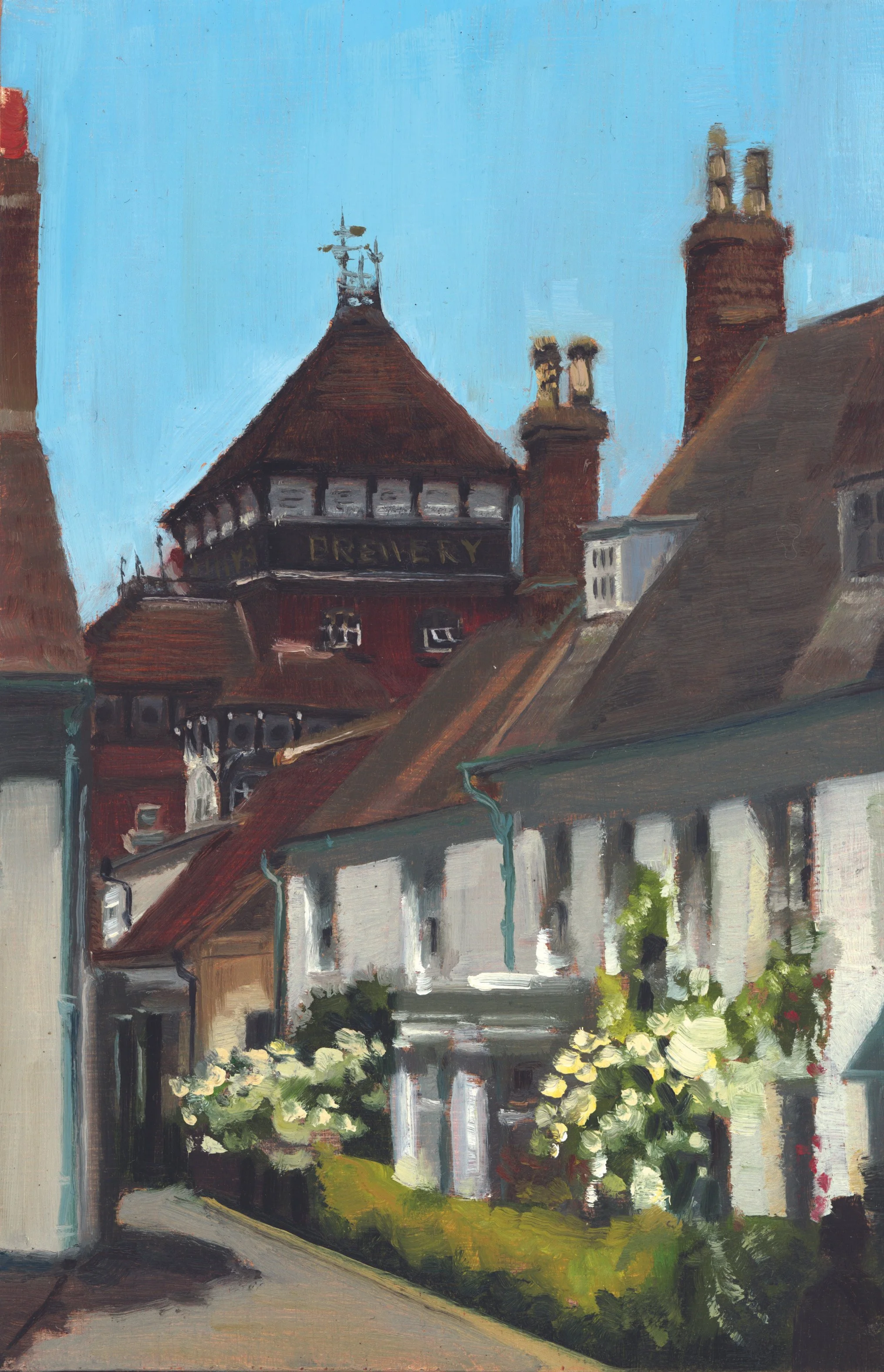 Harvey's Brewery, Lewes - 15x20cm Oil on Board £200