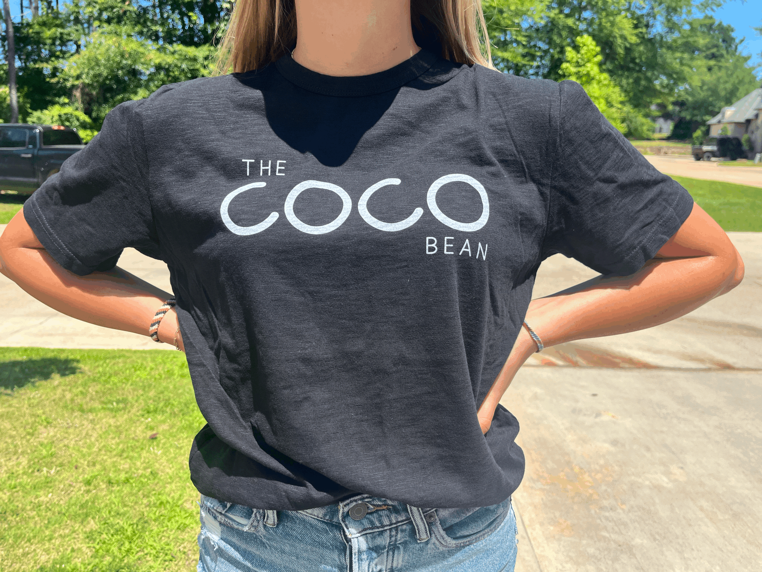 Coco Bean Tee | Black