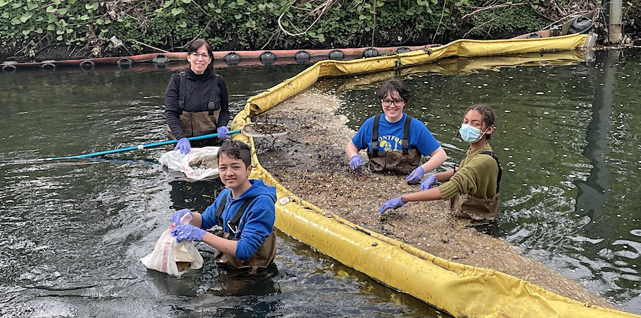 Clean River Project at Bronx River Reservation (Tuckahoe)