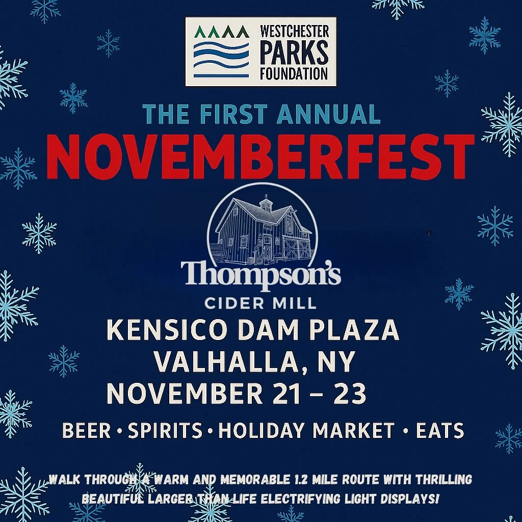 Get in the holiday spirits! NovemberFest at @westchesterswinterwonderland Nov. 21-23 is going to fun. @thompsonscidermill will be among our spirits vendors. Tickets on sale now!

🎟️ www.wwinterwonderland.com
.
.
.
#holidaymarket #wintermarket #vendo