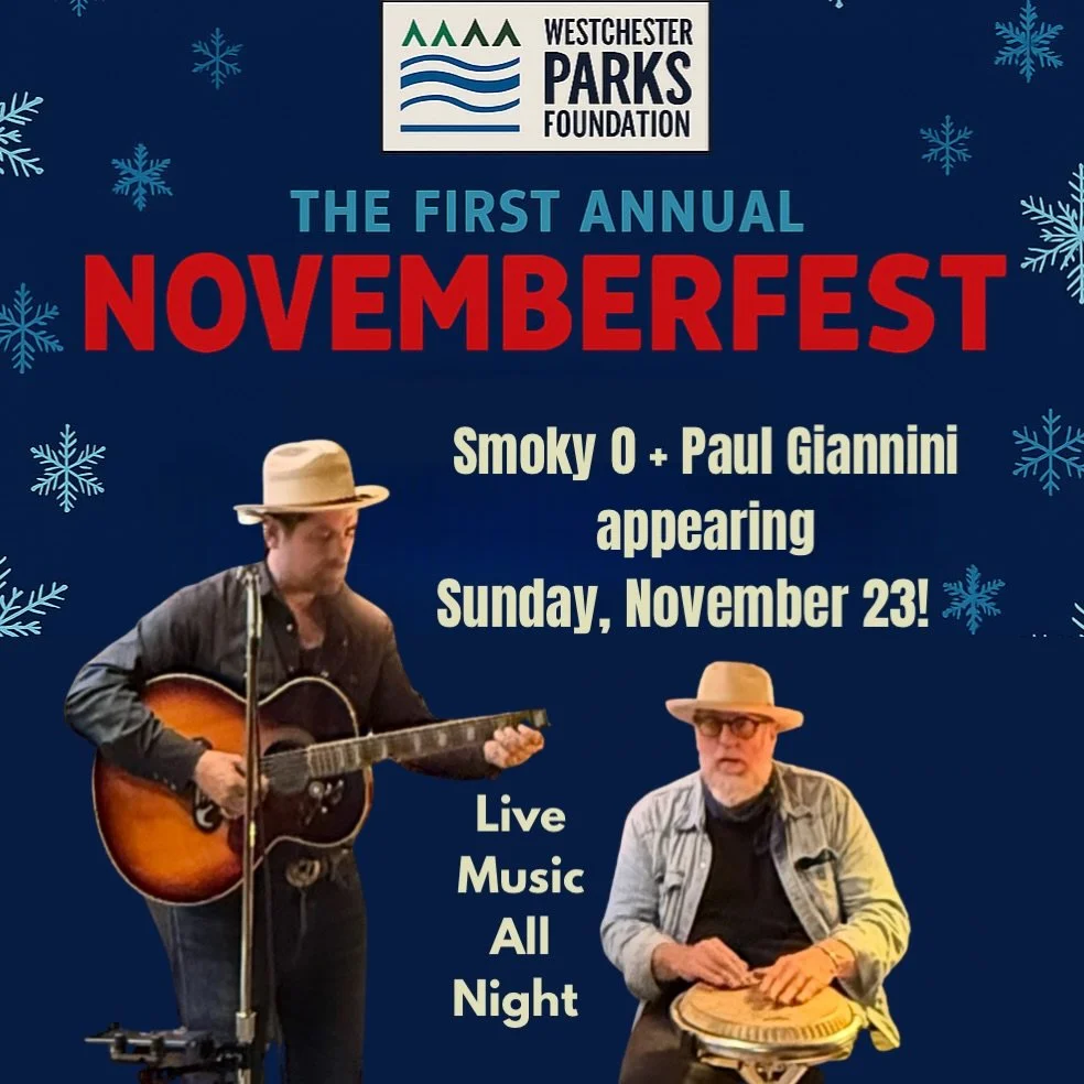 We&rsquo;re excited to announce Day 3 of NovemberFest will be a music-filled evening with @traveling_medicine_man and &mdash; just announced @smoky.ooo (with @pauljgiannini)! 

DYK&hellip; NovemberFest at @westchesterswinterwonderland is our opening 
