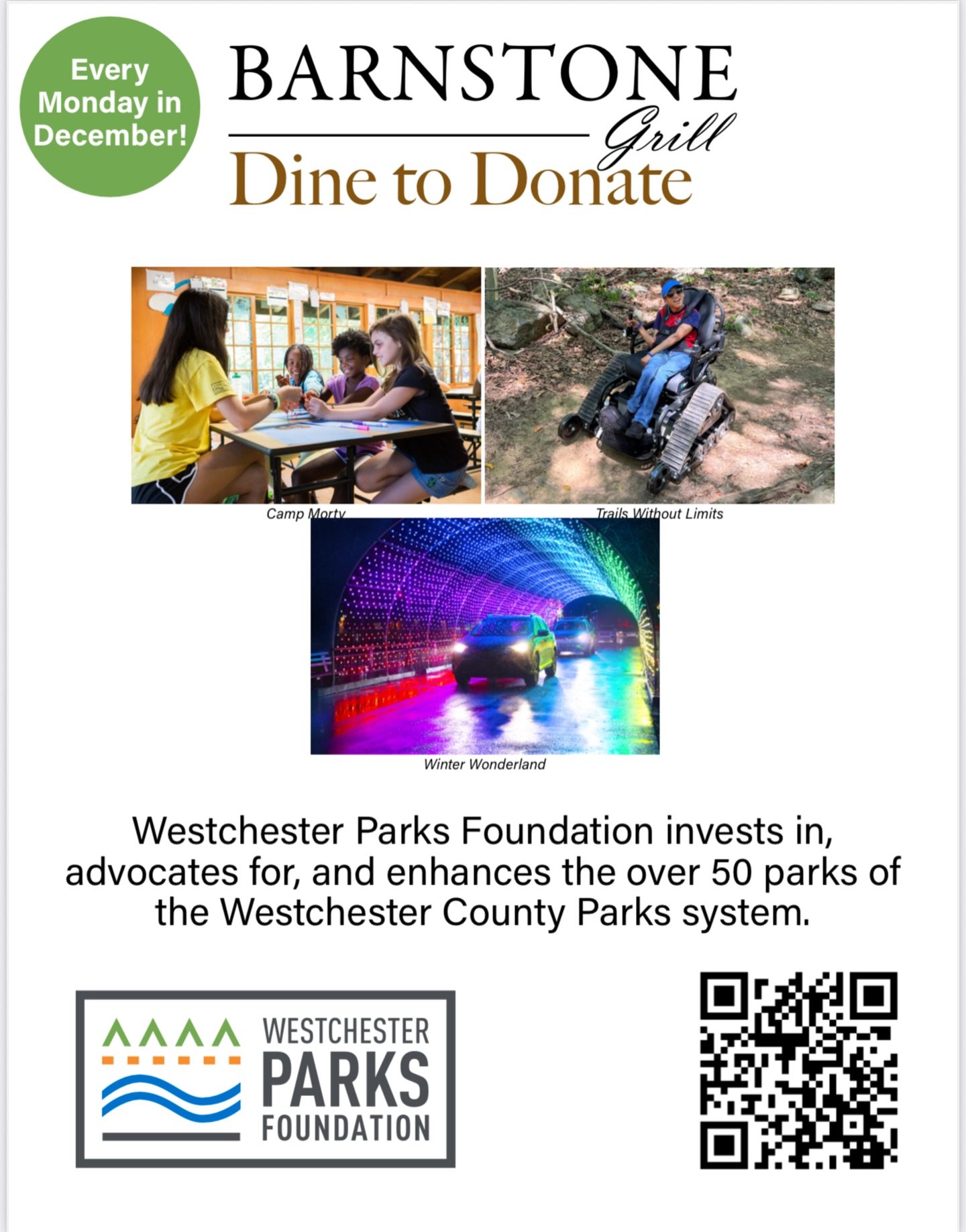 Something to sink your teeth into this December! You should definitely take part in @givingtuesday BUT please join us and take part in our Giving &ldquo;Dine to Donate Mondays!&rdquo;

Come join us at @barnstonegrillny in Mamaroneck every Monday in D