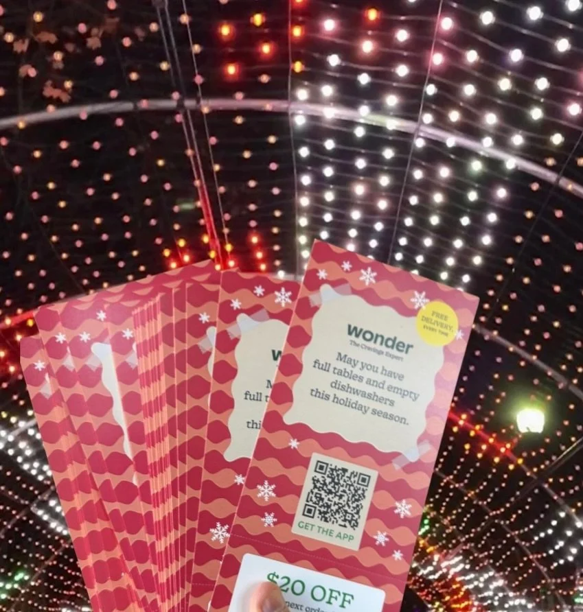 🚨@westchesterswinterwonderland sponsor @wonder is adding to the magic of the season! Beginning this Thursday, each car that passes through Winter Wonderland will receive a $20 off voucher off their next #Wonder purchase (while supplies last). Thank 