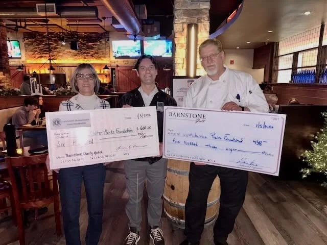Thanks to everyone who came out and supported WPF while having a great dining experience at @barnstonegrillny last month for December&rsquo;s &ldquo;Dine to Donate&rdquo; campaign.  @barnstonegrillny gave a portion of proceeds to the WPF and the @lio