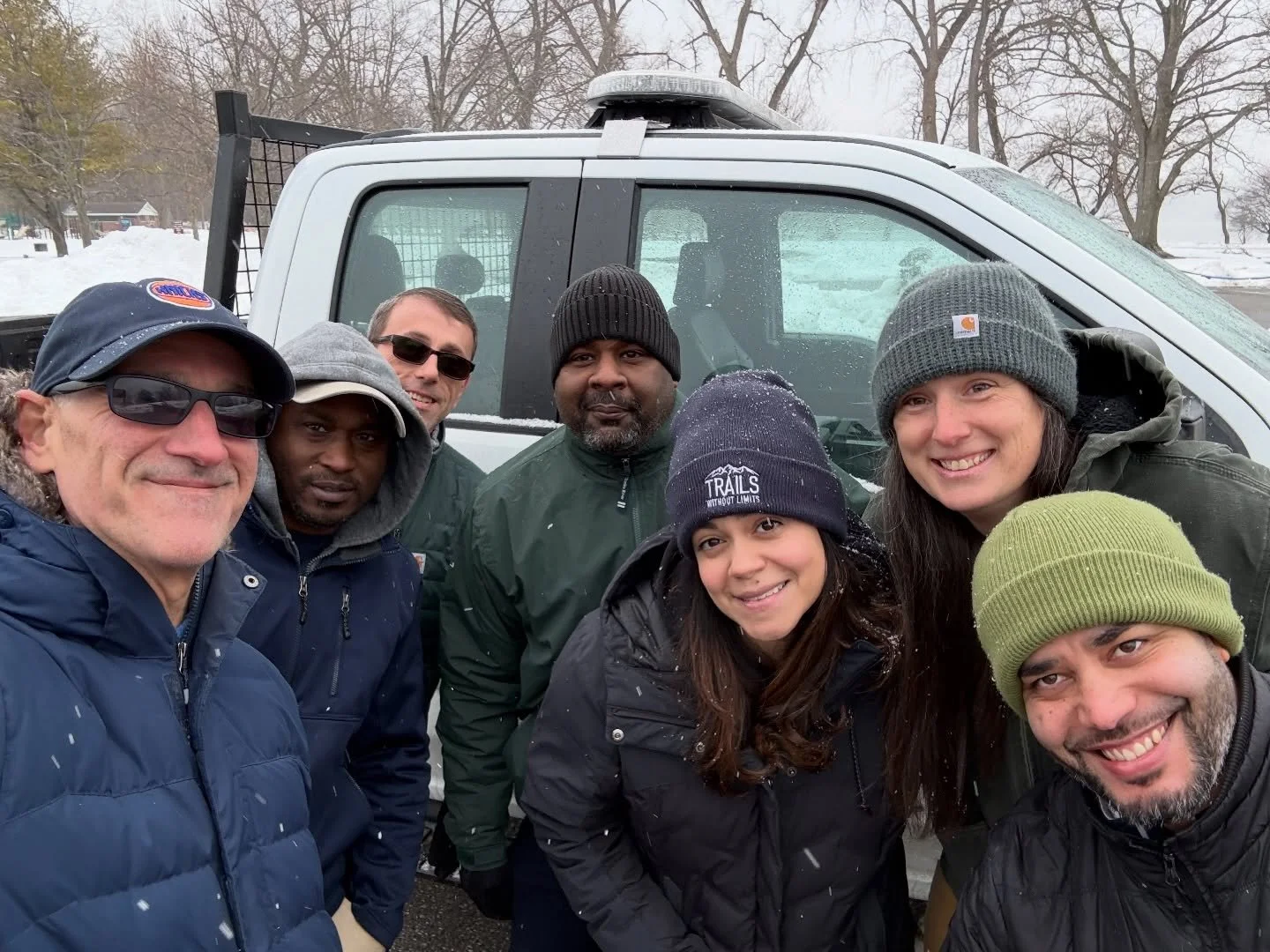 When you plot a spring event with @westchestercountyparks at @crotonpointpark while it&rsquo;s snowing&hellip; 
.
.
.
#snow #westchestercountyparks #parks #thewpf #westchesterparksfoundation