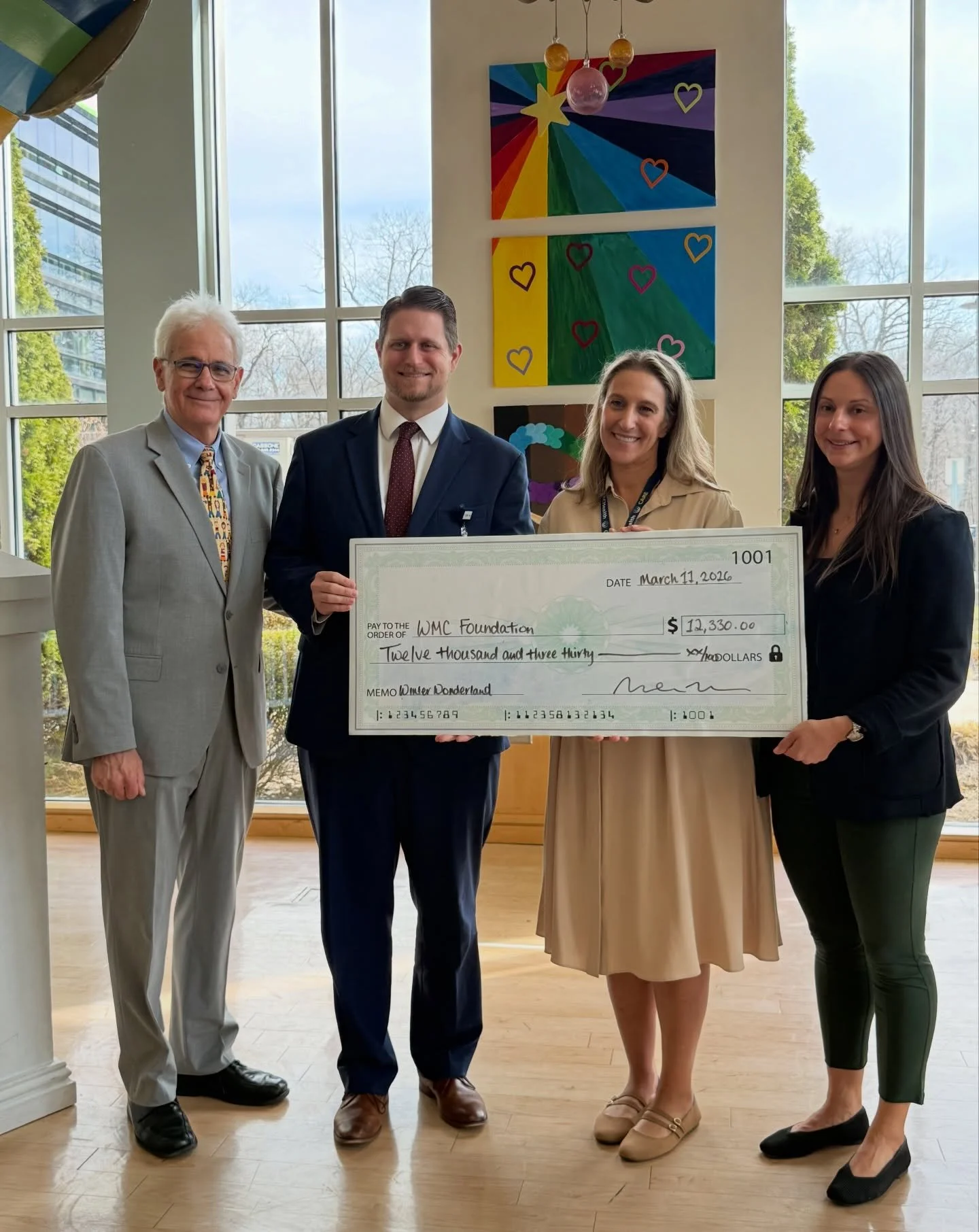 The WPF is grateful to founding @westchesterswinterwonderland sponsor @wmchealth for their support of our program.  Each year, we host &ldquo;Help to Heal&rdquo; at Winter Wonderland, where attendees support @campmorty campers and Maria Fareri Hospit