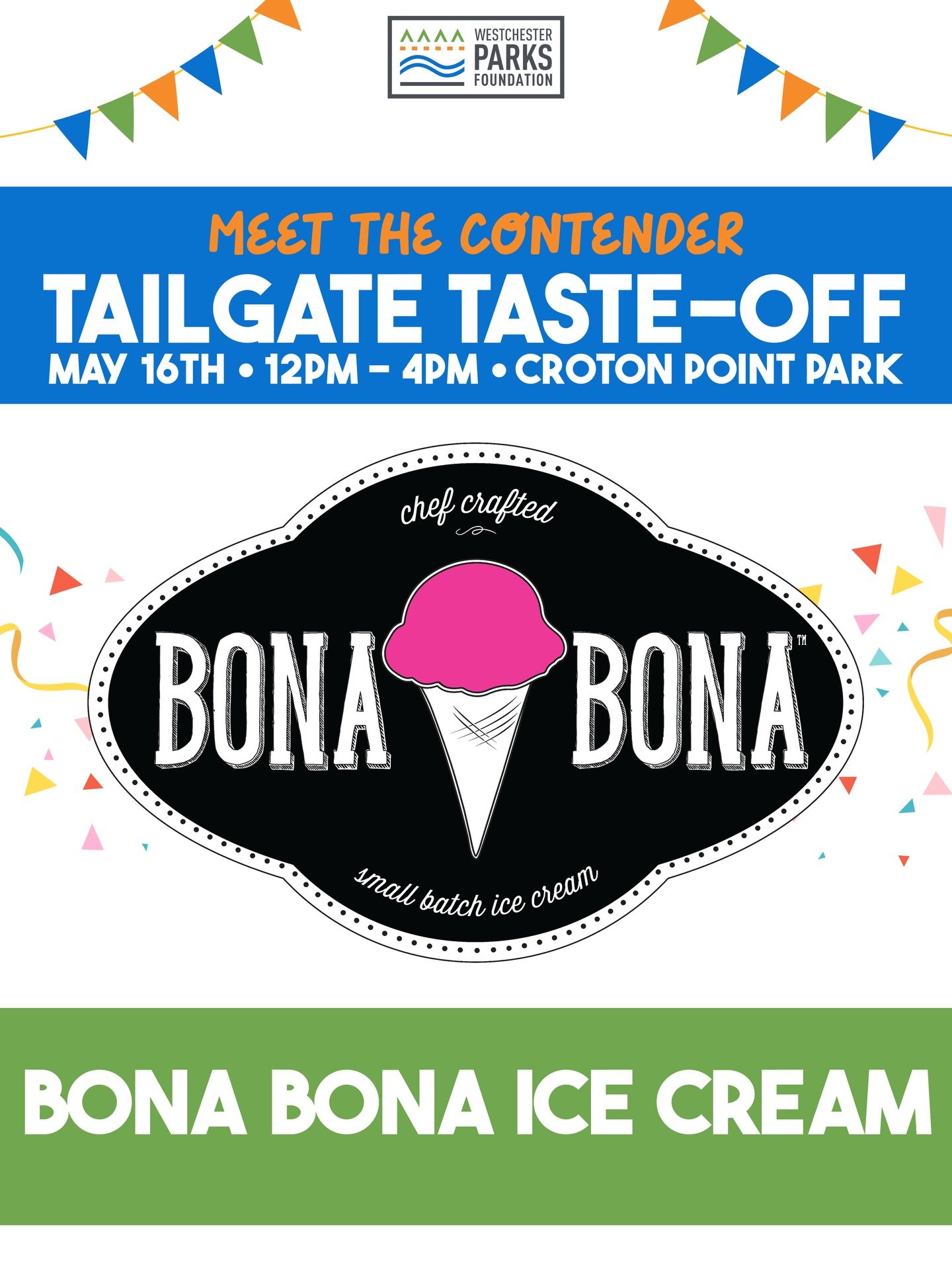 💥 We are excited to announce that @bonabonaicecream has officially entered the inaugural Tailgate Taste-Off!

Does their Ice Cream in a &ldquo;BonaStyle Cone&rdquo; have what it takes to win the People&rsquo;s Choice Trophy? Find out May 16th!

🎟️ 