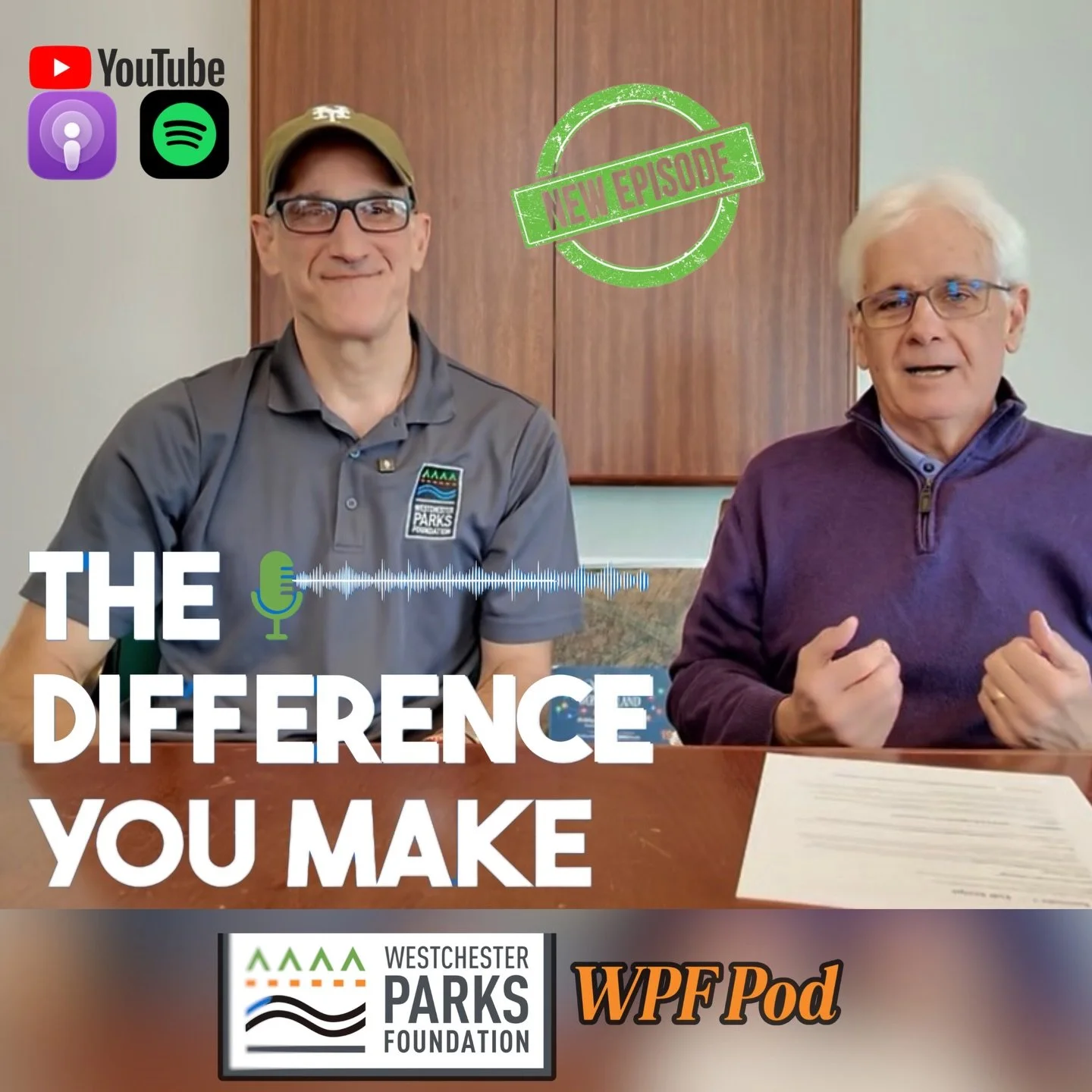 🚨 The Difference You Make, the WPF&rsquo;s new podcast is live across all streaming platforms including @youtube @applepodcasts and @spotifypodcasts!  The WPF Executive Director Joe Stout discusses the organization, its mission, the launch of its po