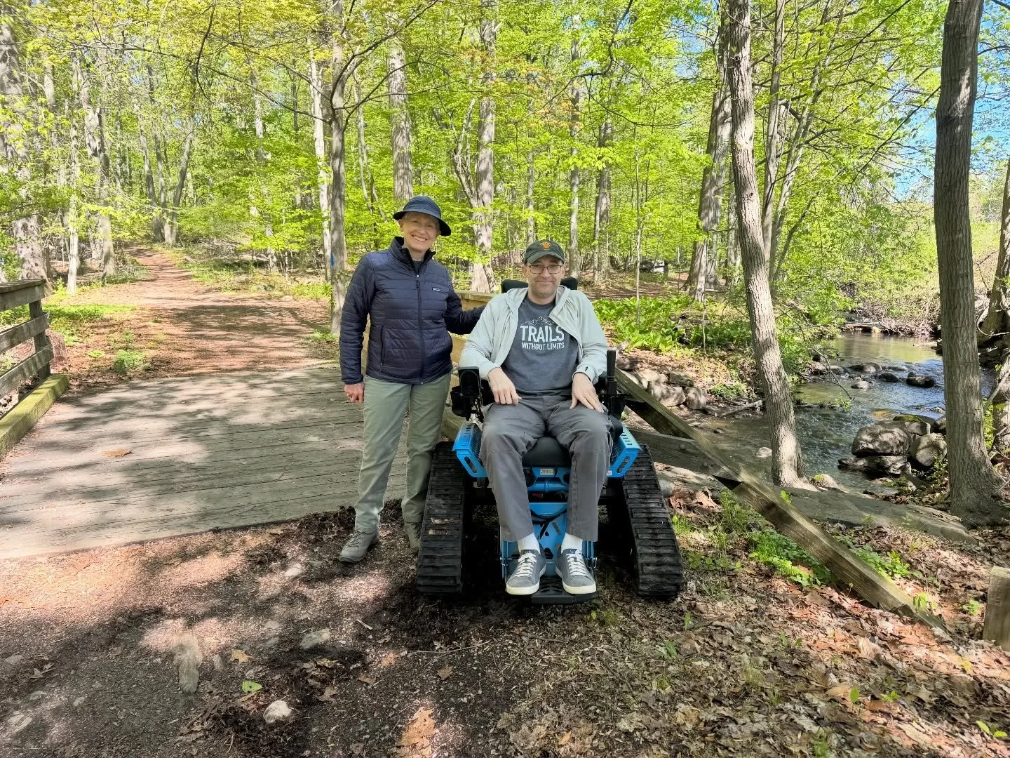 Take a hike with us! Trails Without Limits is now at Twin Lakes Park in East Chester. 💪 

✍️ thewpf.org/trailswithoutlimits