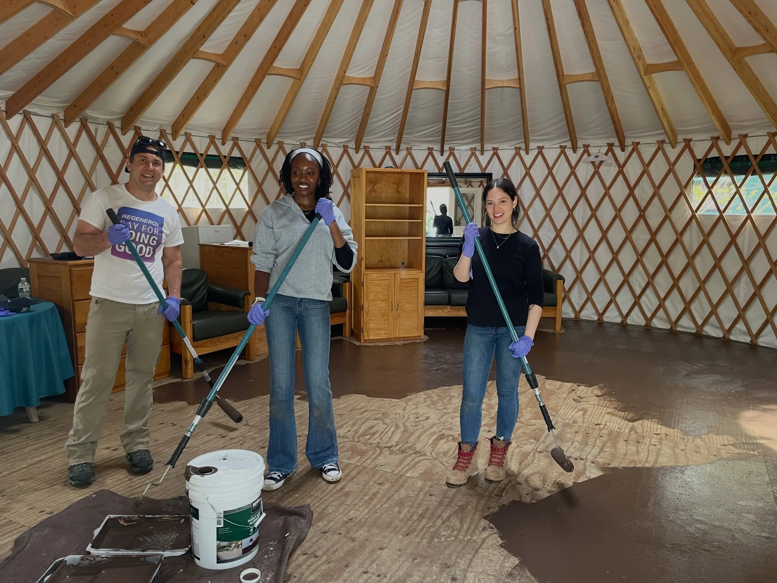 Volunteers are needed to help build picnic tables and paint @campmorty yurts at Mountain Lakes Park on Saturday May 9. Register at thewpf.org/volunteerevents.