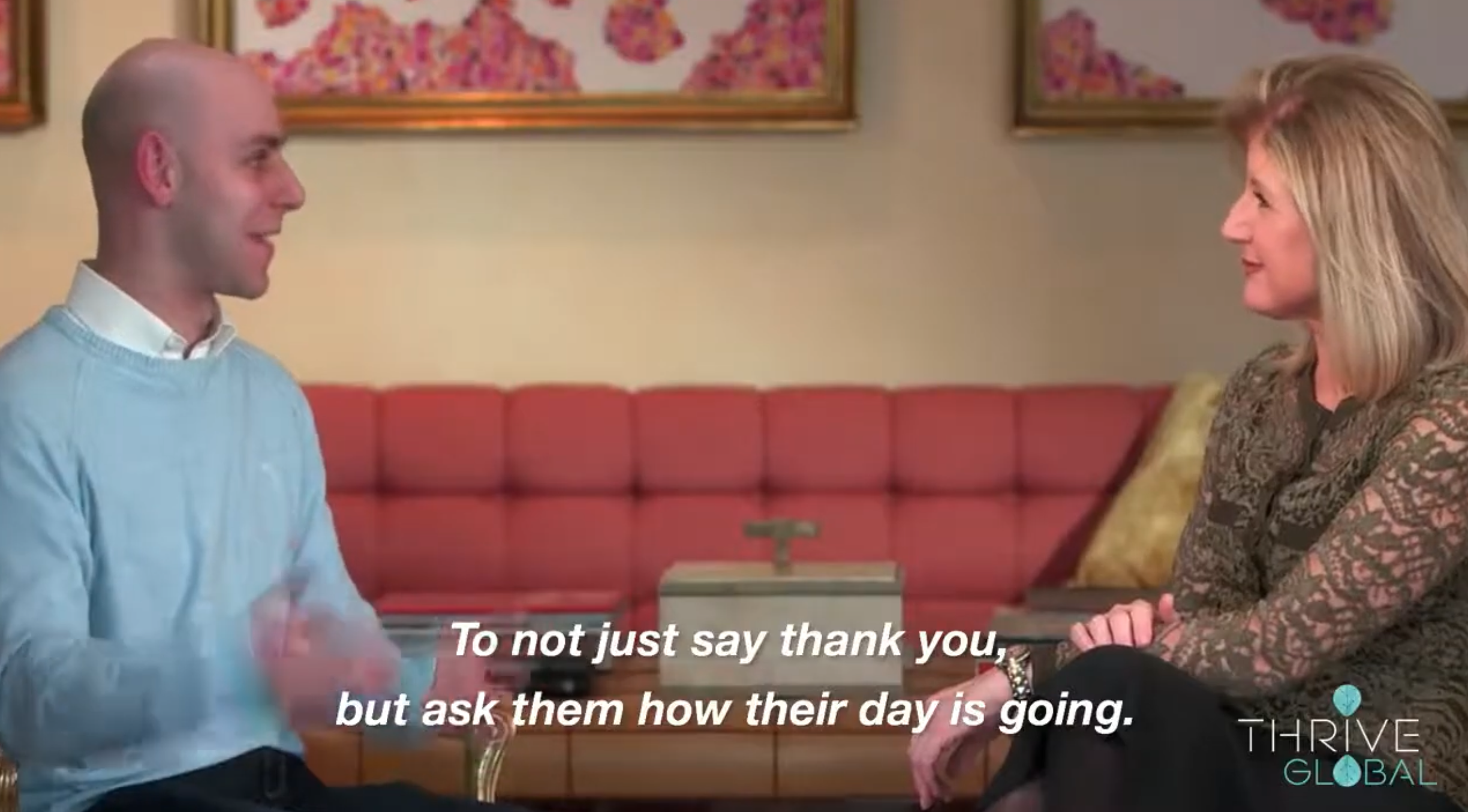 Adam Grant: A Meaningful Connection Starts at Starbucks