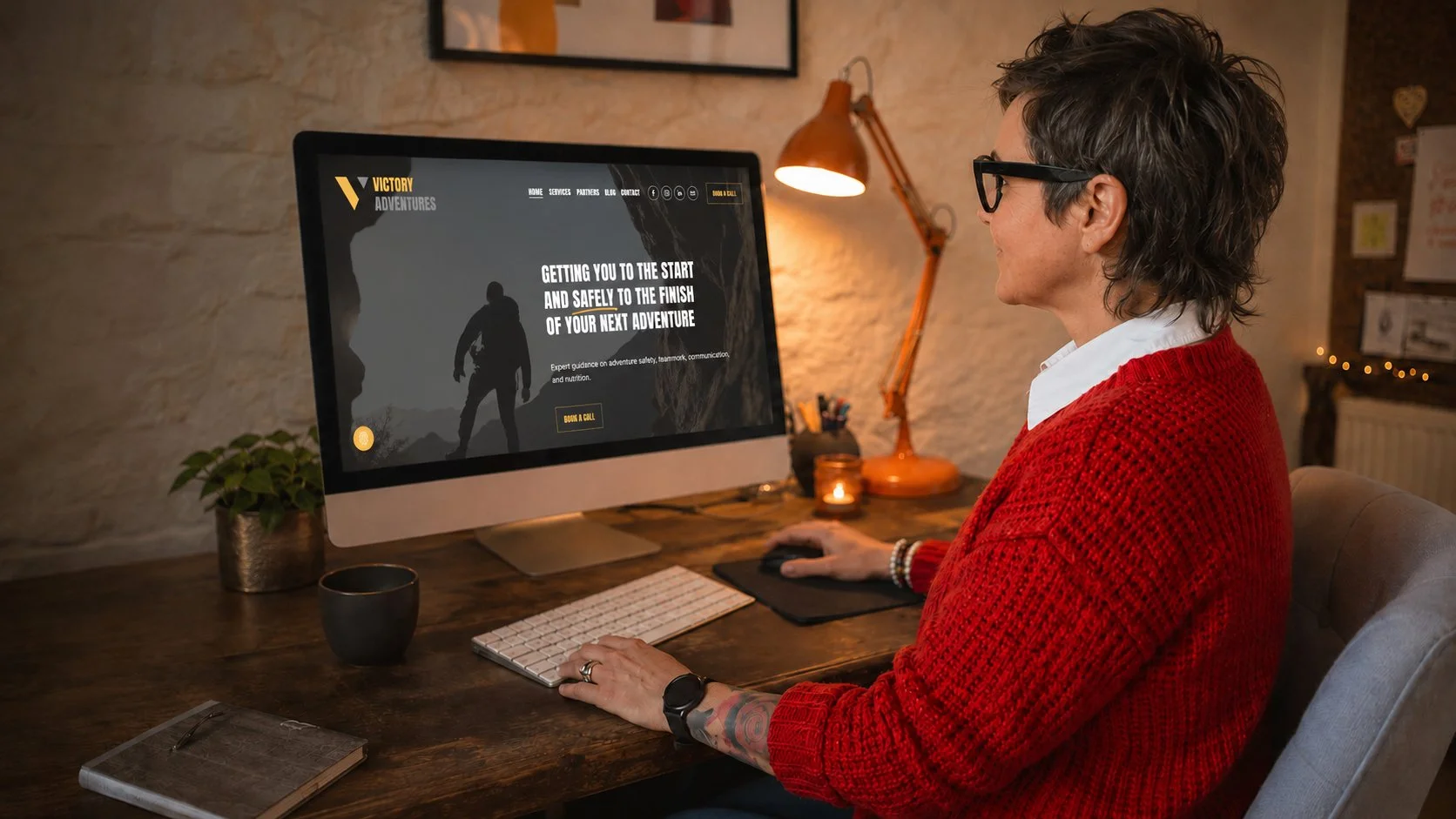 A laptop with a custom made website - Atlantic Flyers website