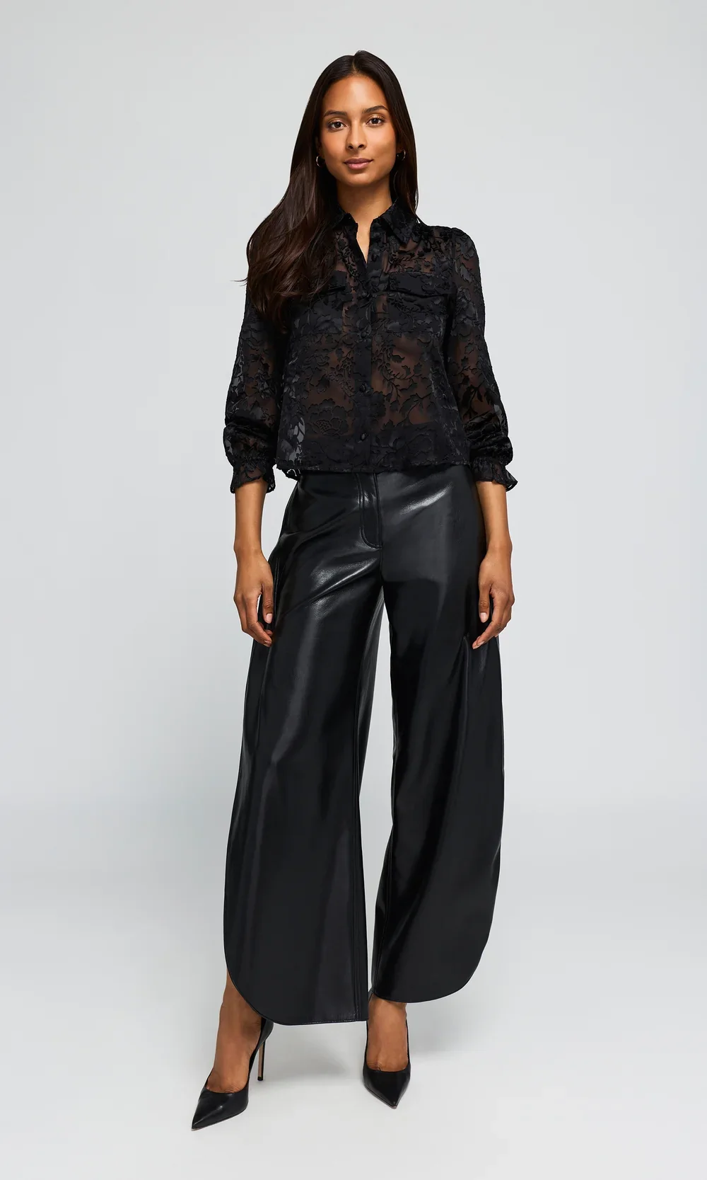 F26_PriyaFloralBurn-OutBlouse_KeikoVLPants_Black1.webp
